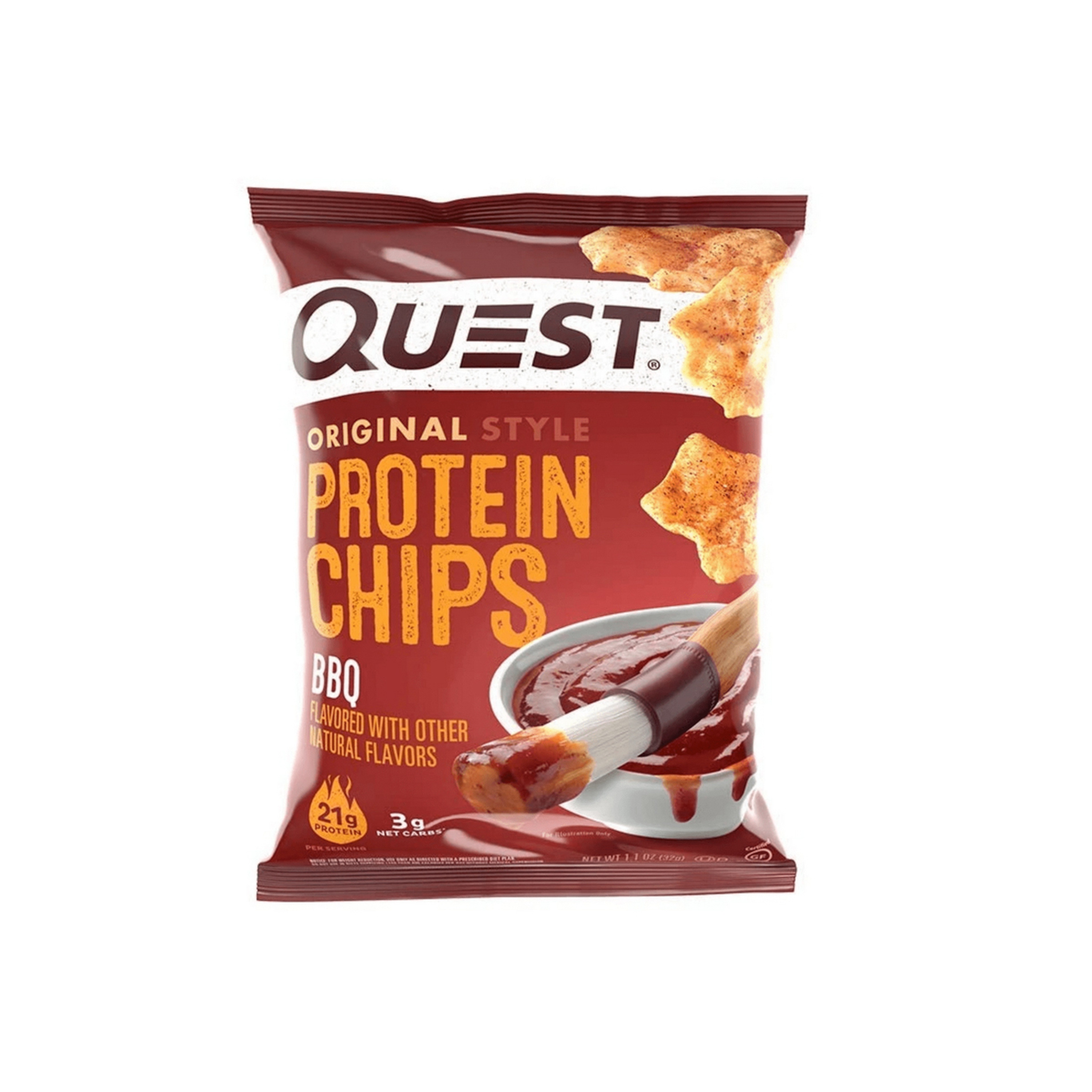 Chips Protein Bbq 32Gm