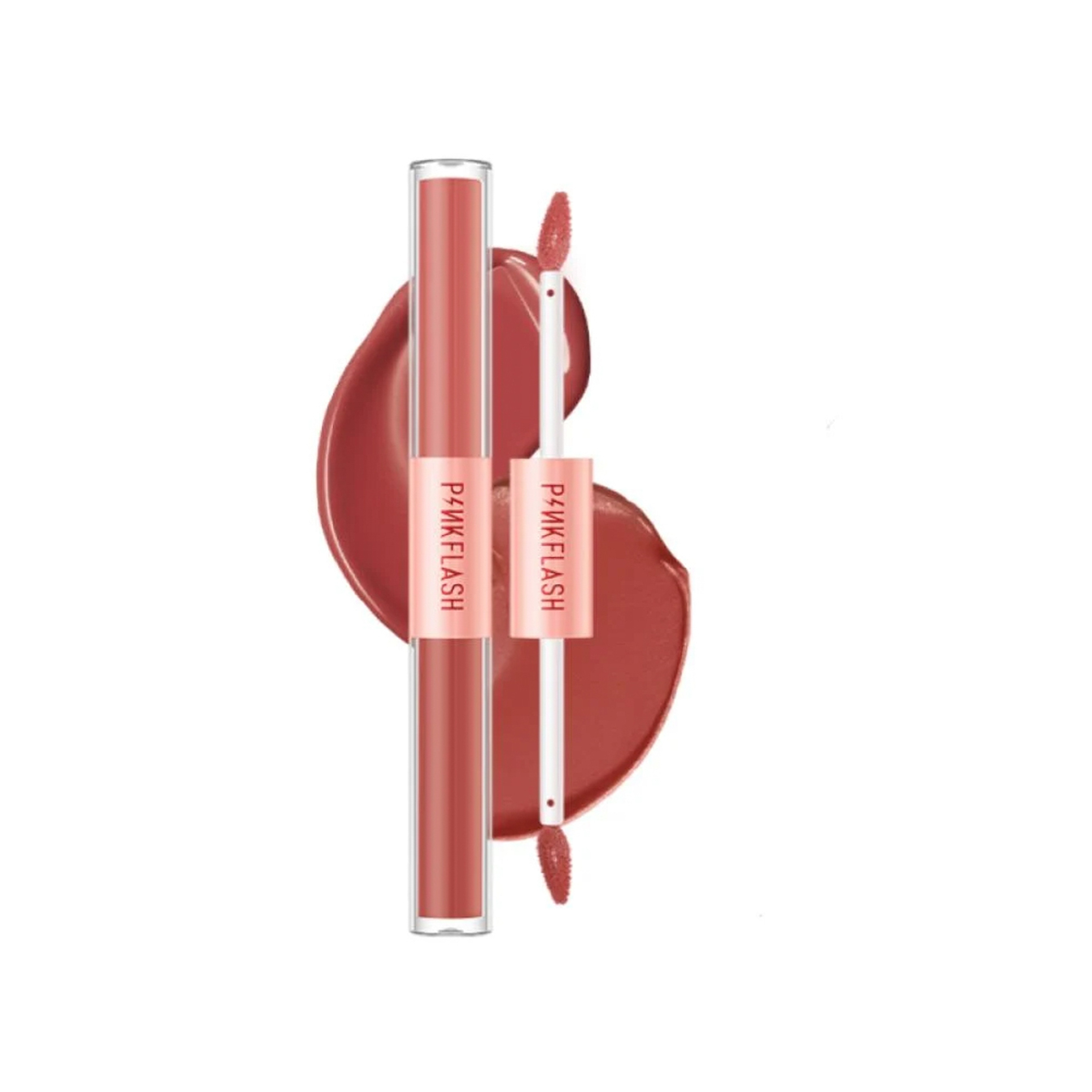 Pink Flash Shiny Dual Lip Gloss