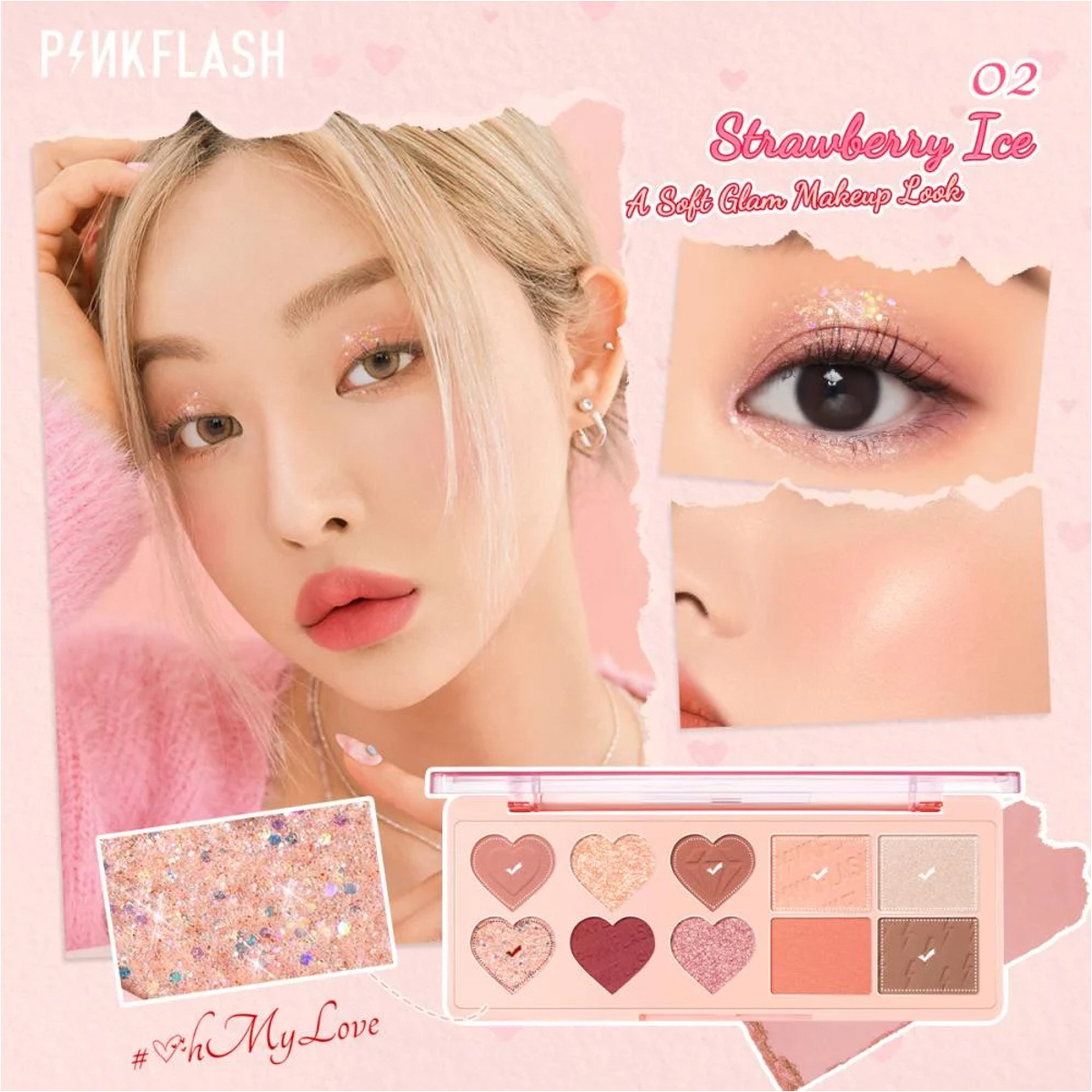 Pink Flash Eyeshadow Palette