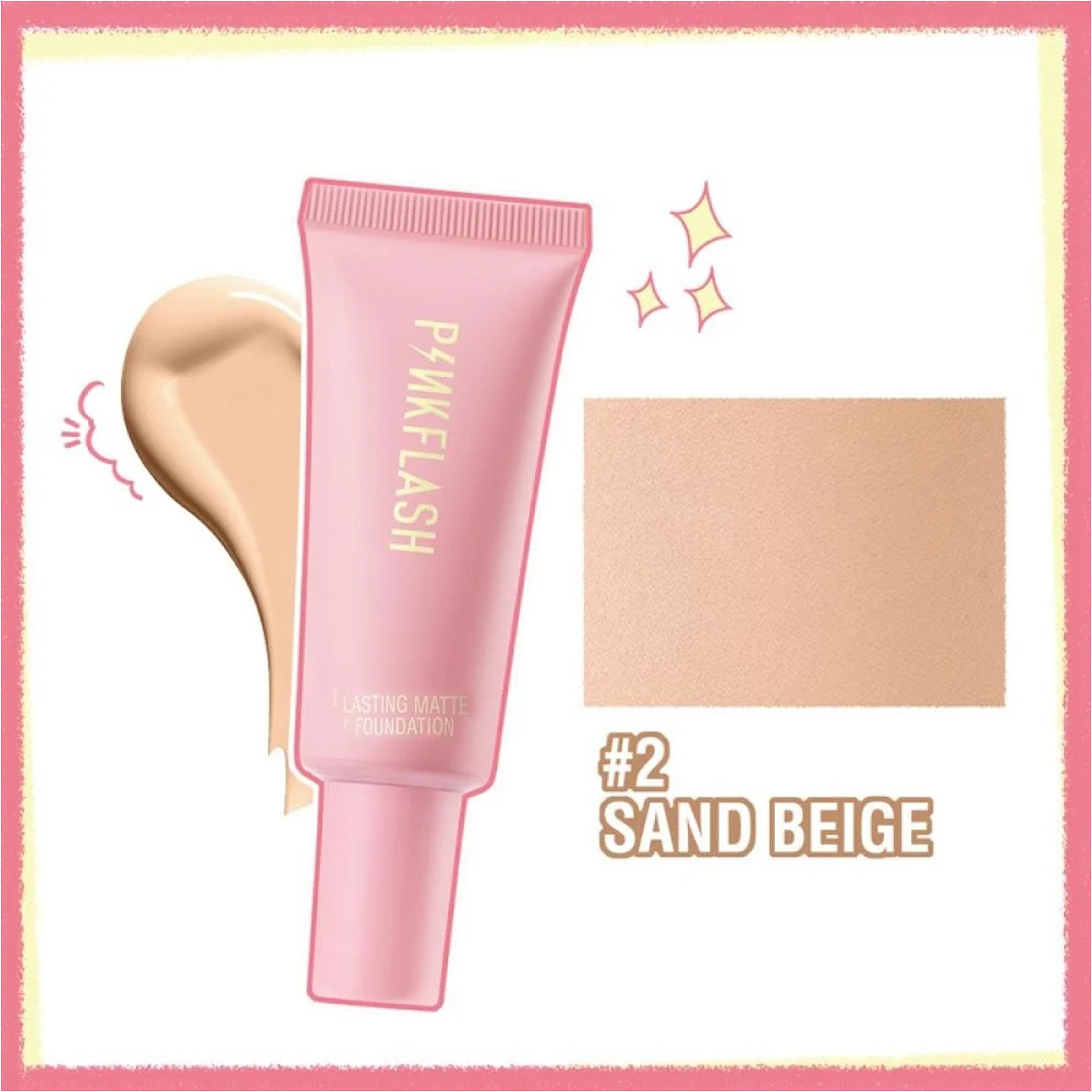 Pink Flash Matte Foundation