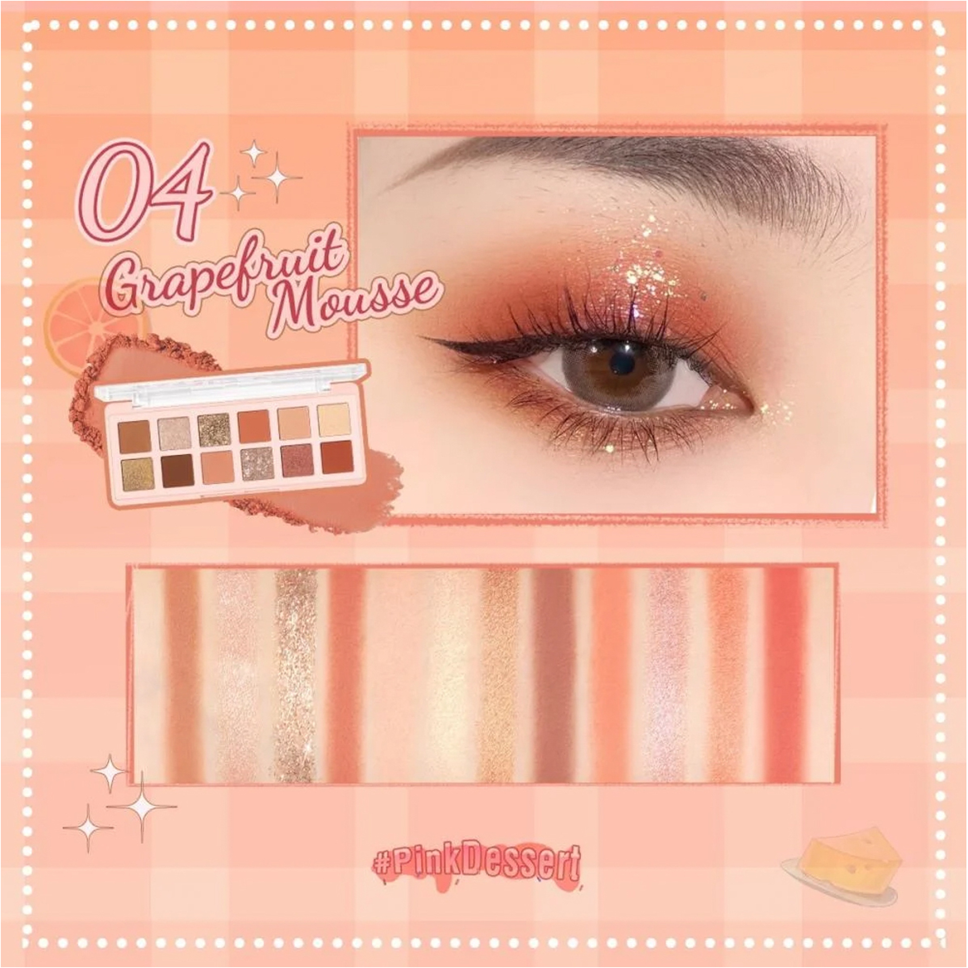 Pink Flash Eyeshadow Palette