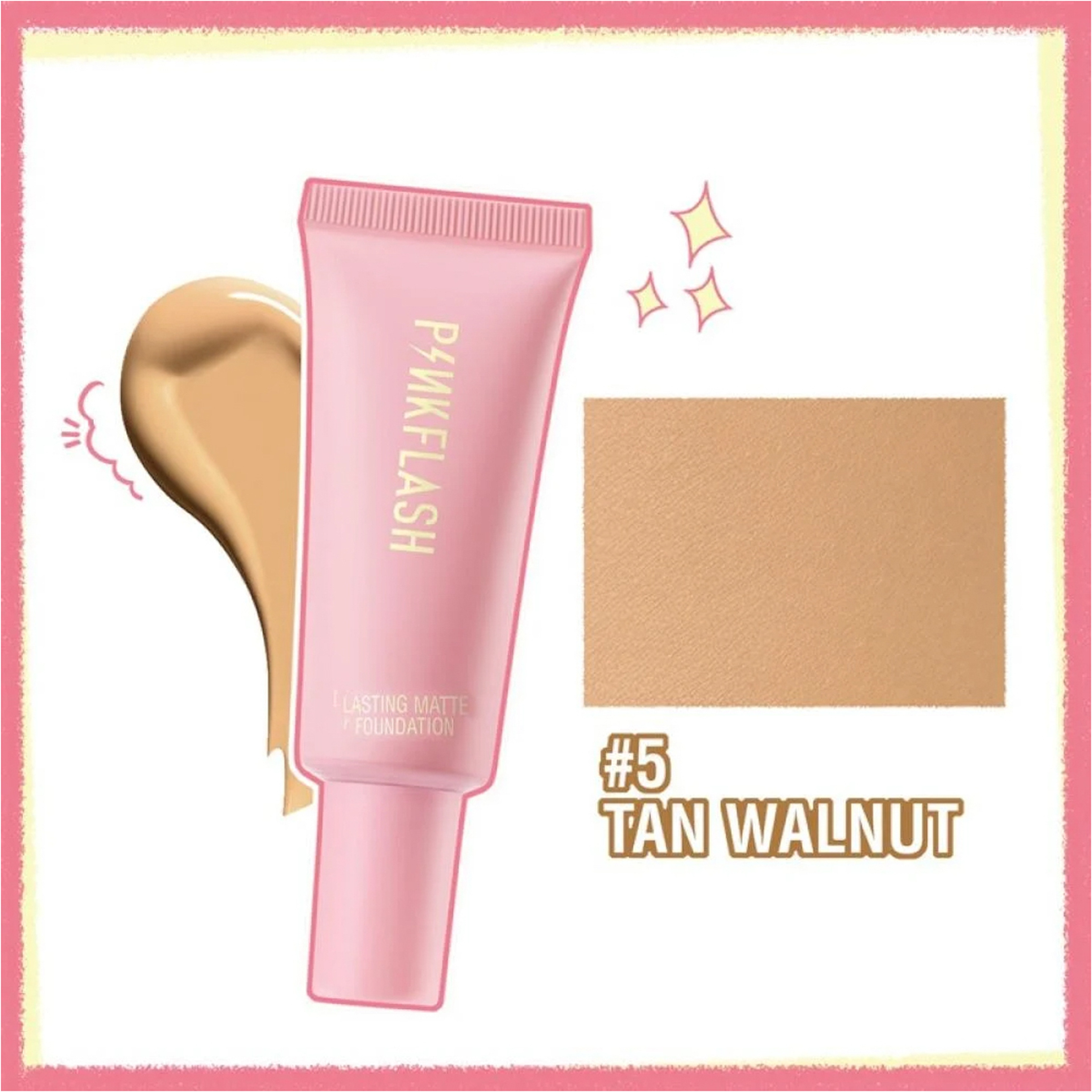 Pink Flash Matte Foundation