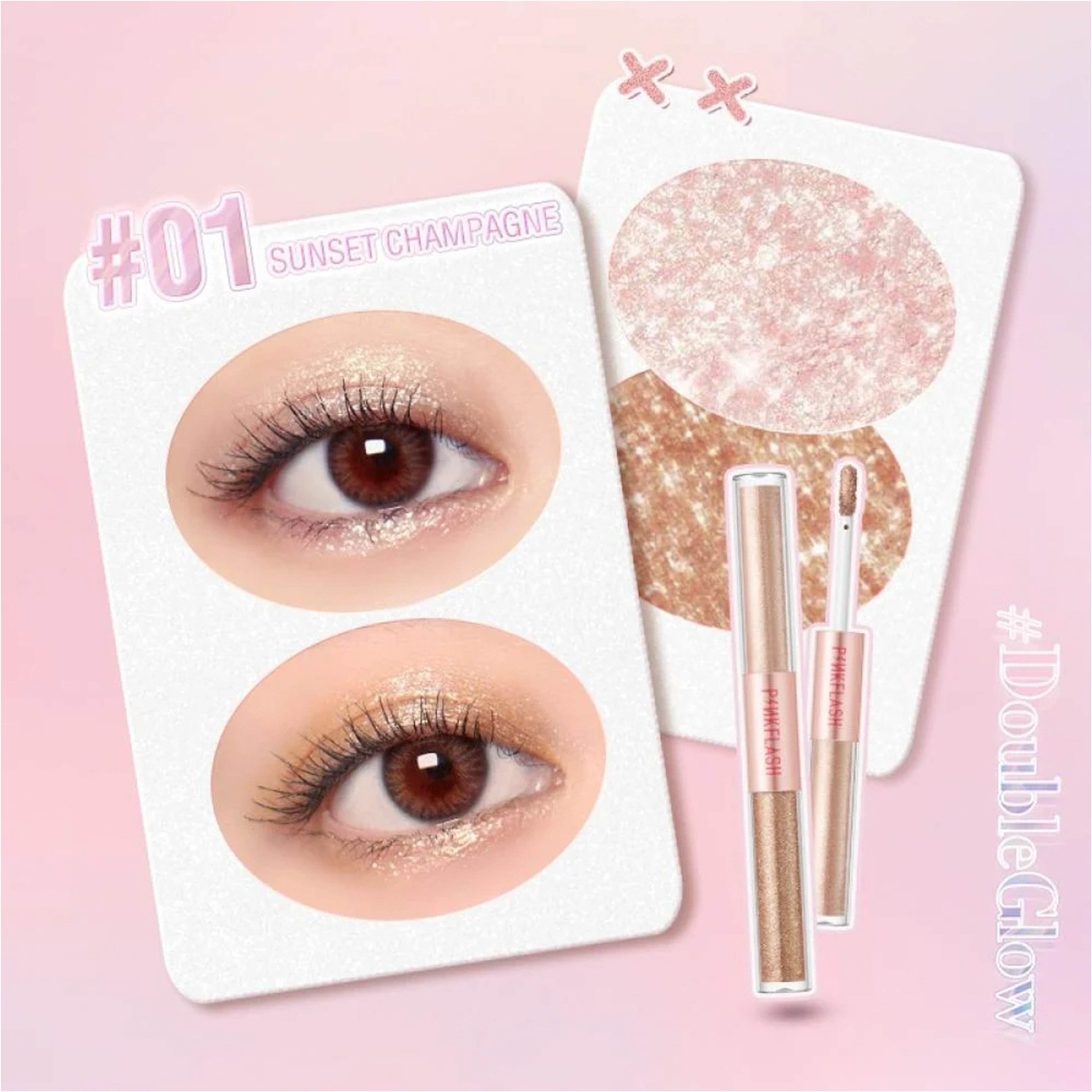 Pink Flash Shimmer Liquid Eyeshadow