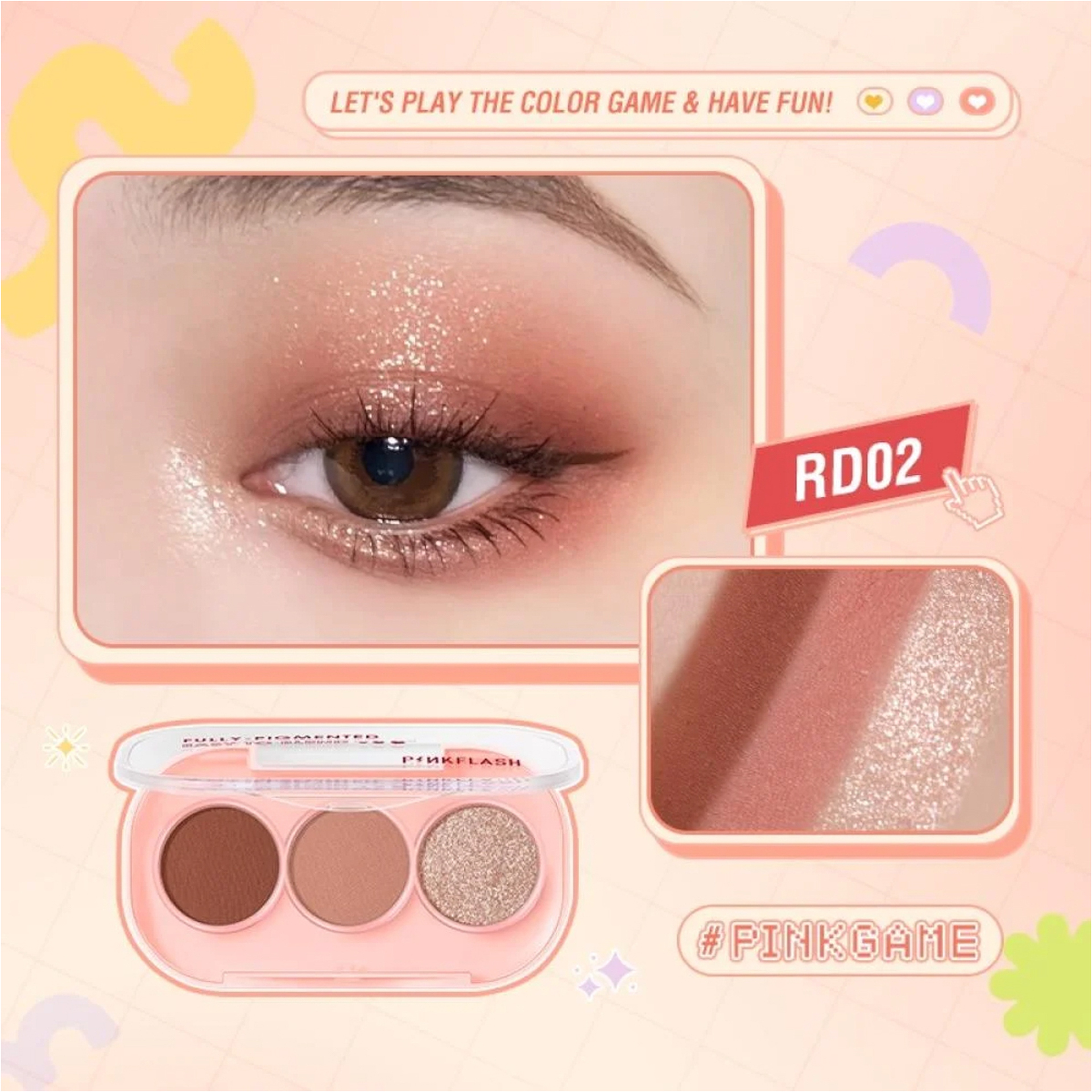 Pink Flash Eyeshadow Palette