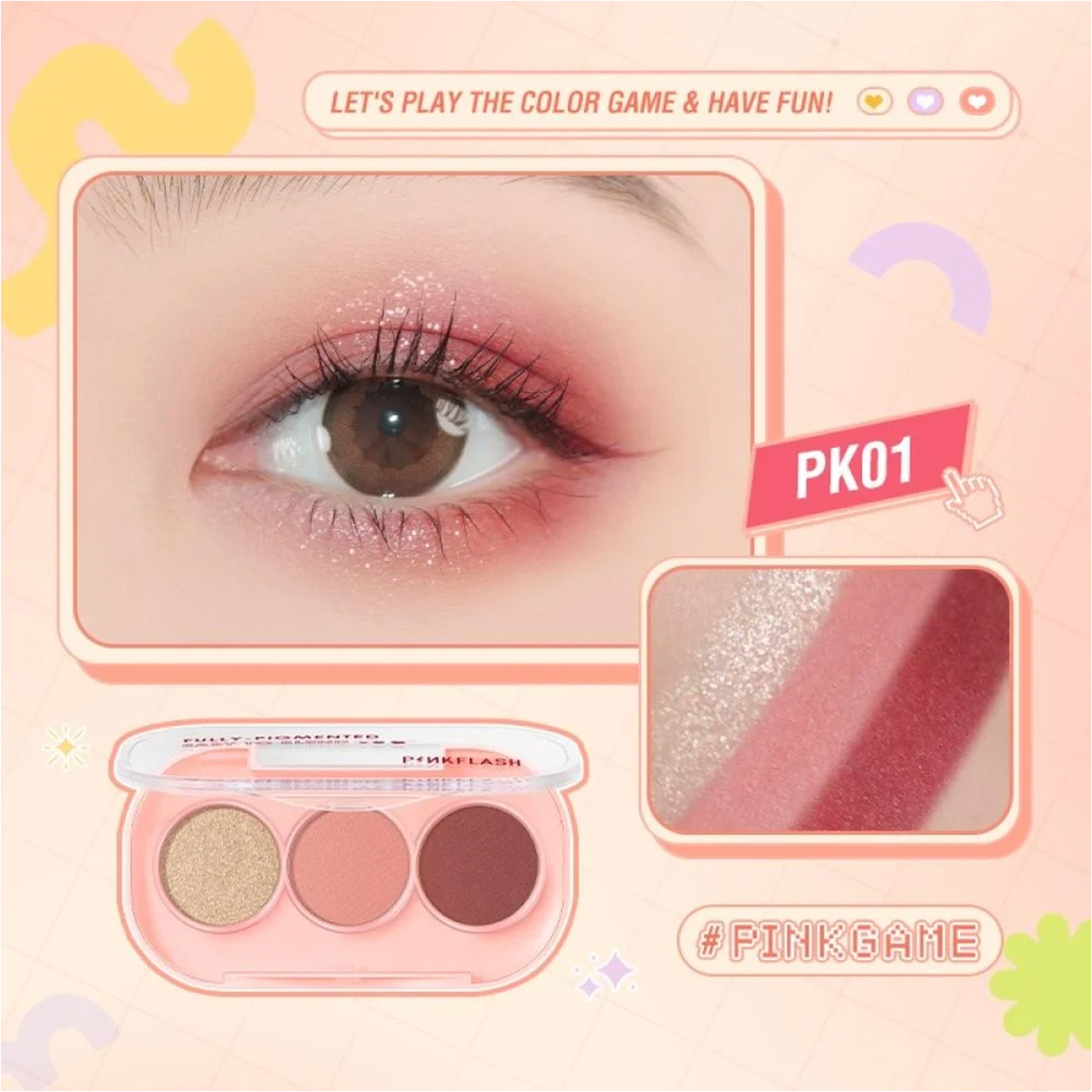 Pink Flash Eyeshadow Palette