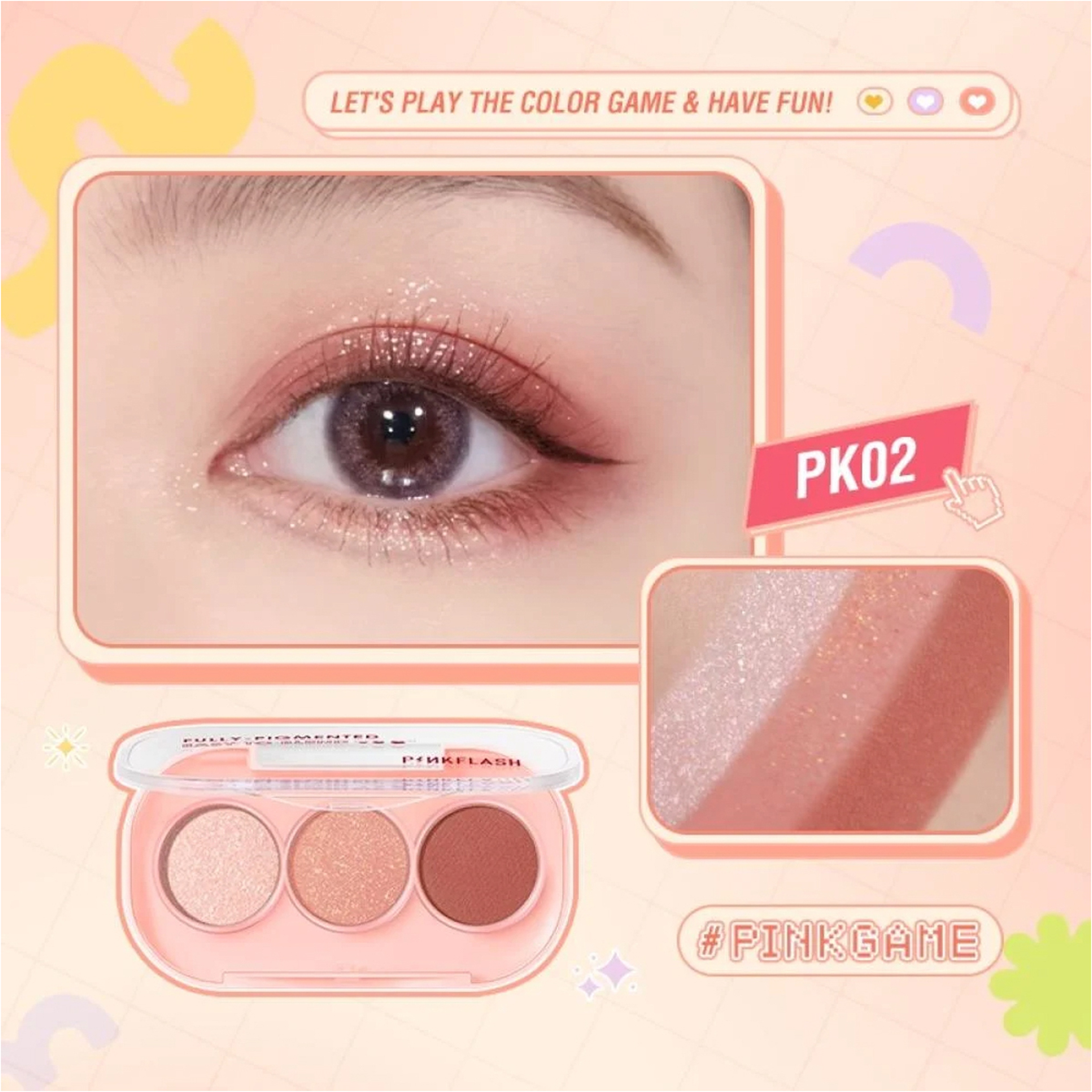 Pink Flash Eyeshadow Palette
