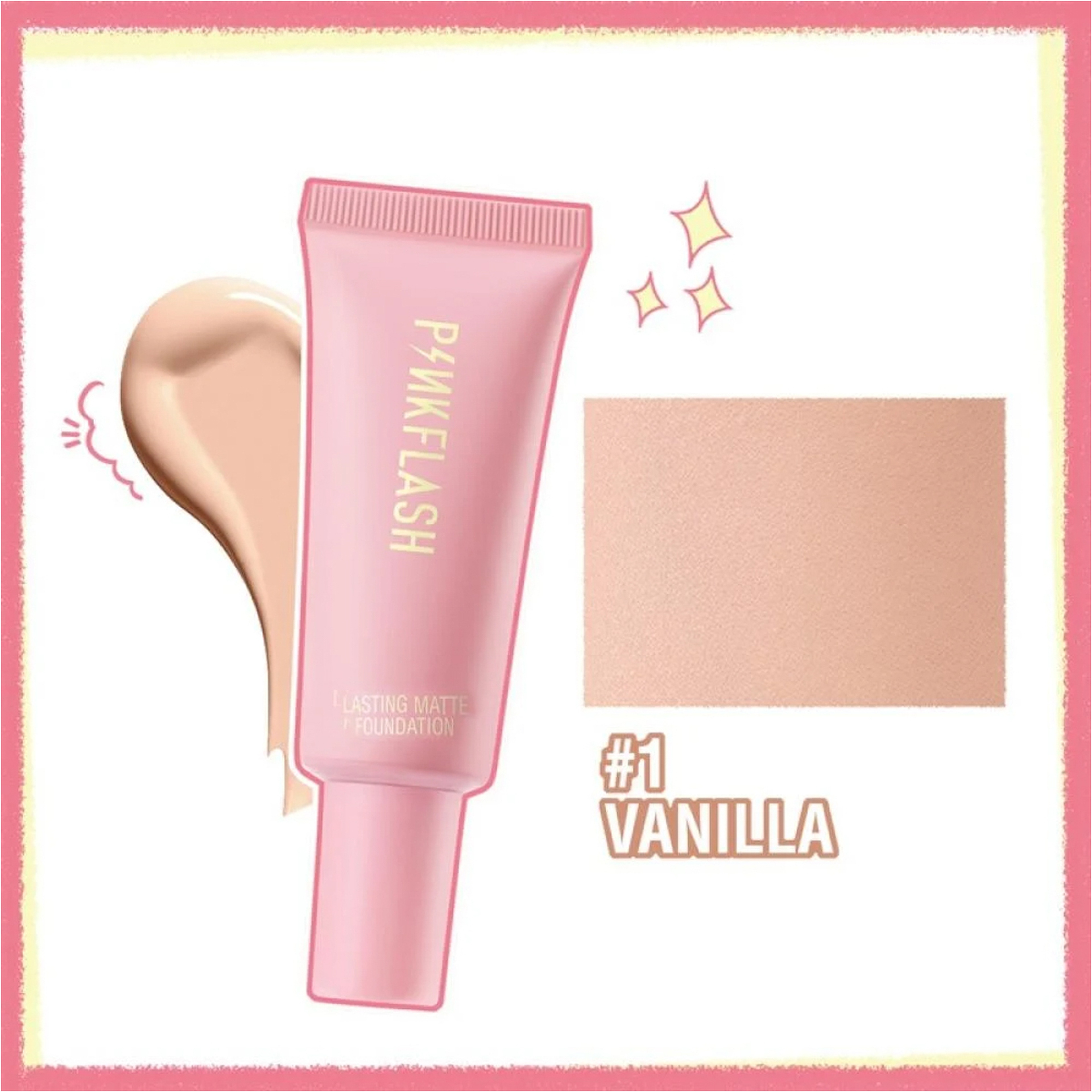 Pink Flash Matte Foundation