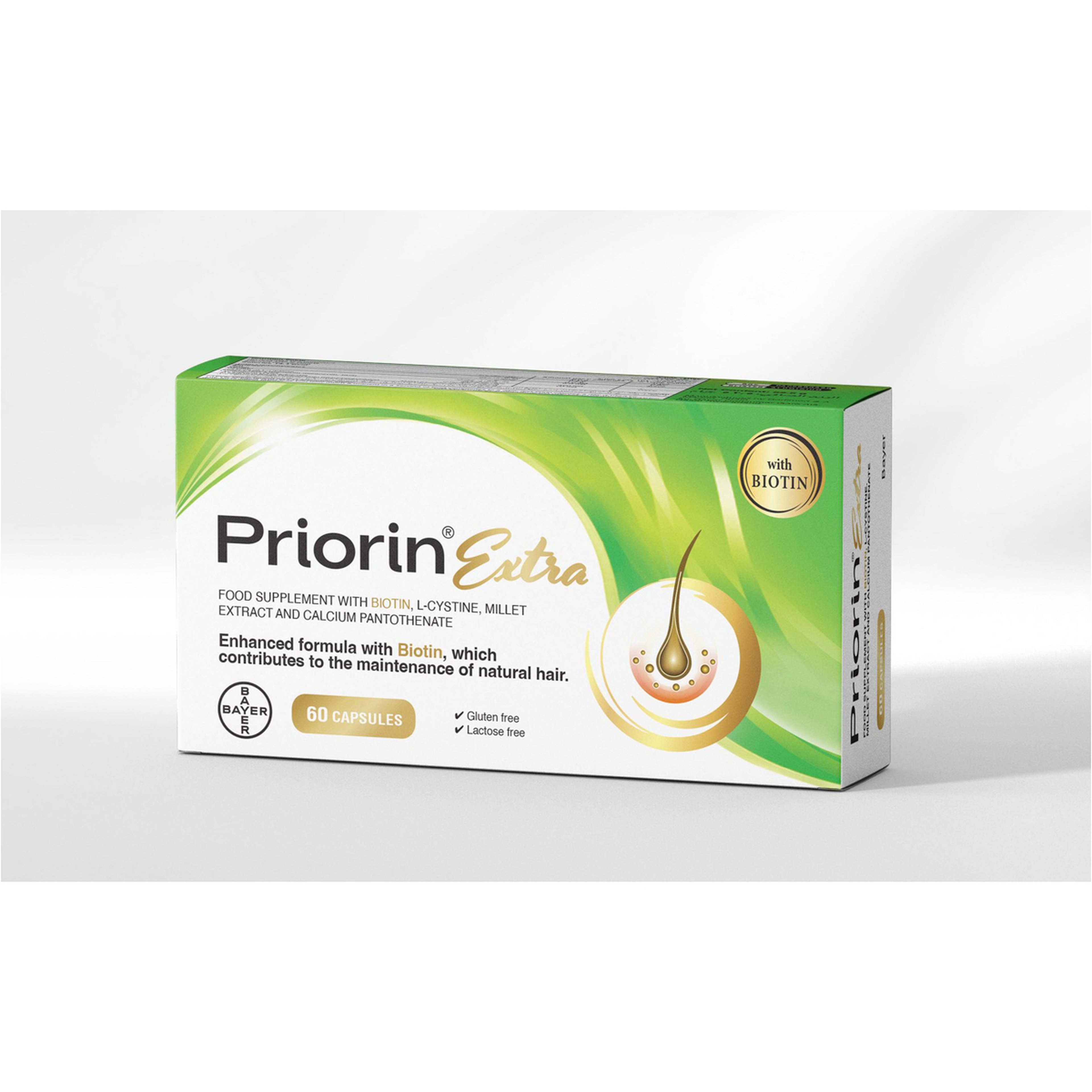 Priorin Extra With Biotin 60 Caps
