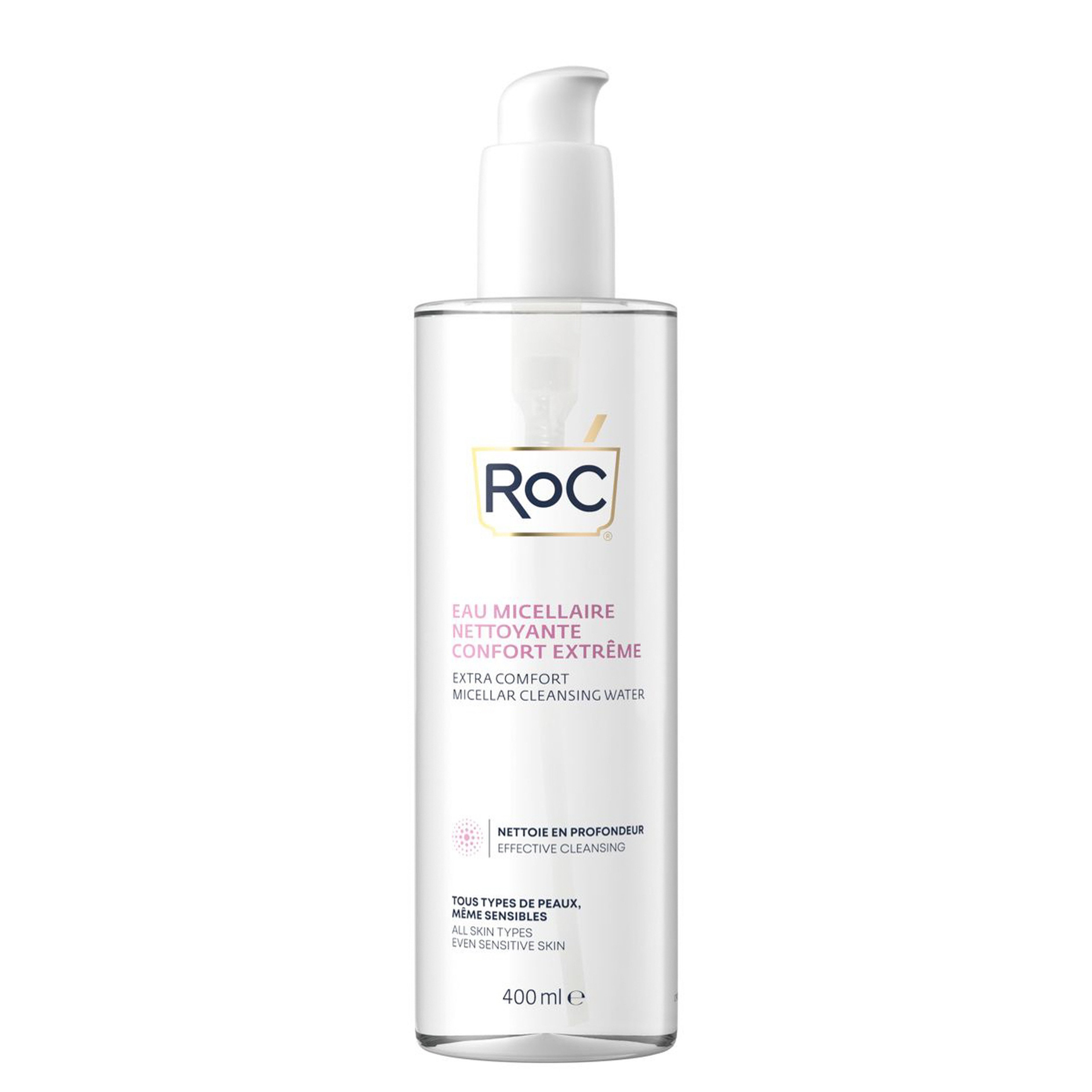 روك راحه اضافيه للبشره الحساسه منظف ماء الميسيلار 400 مللي