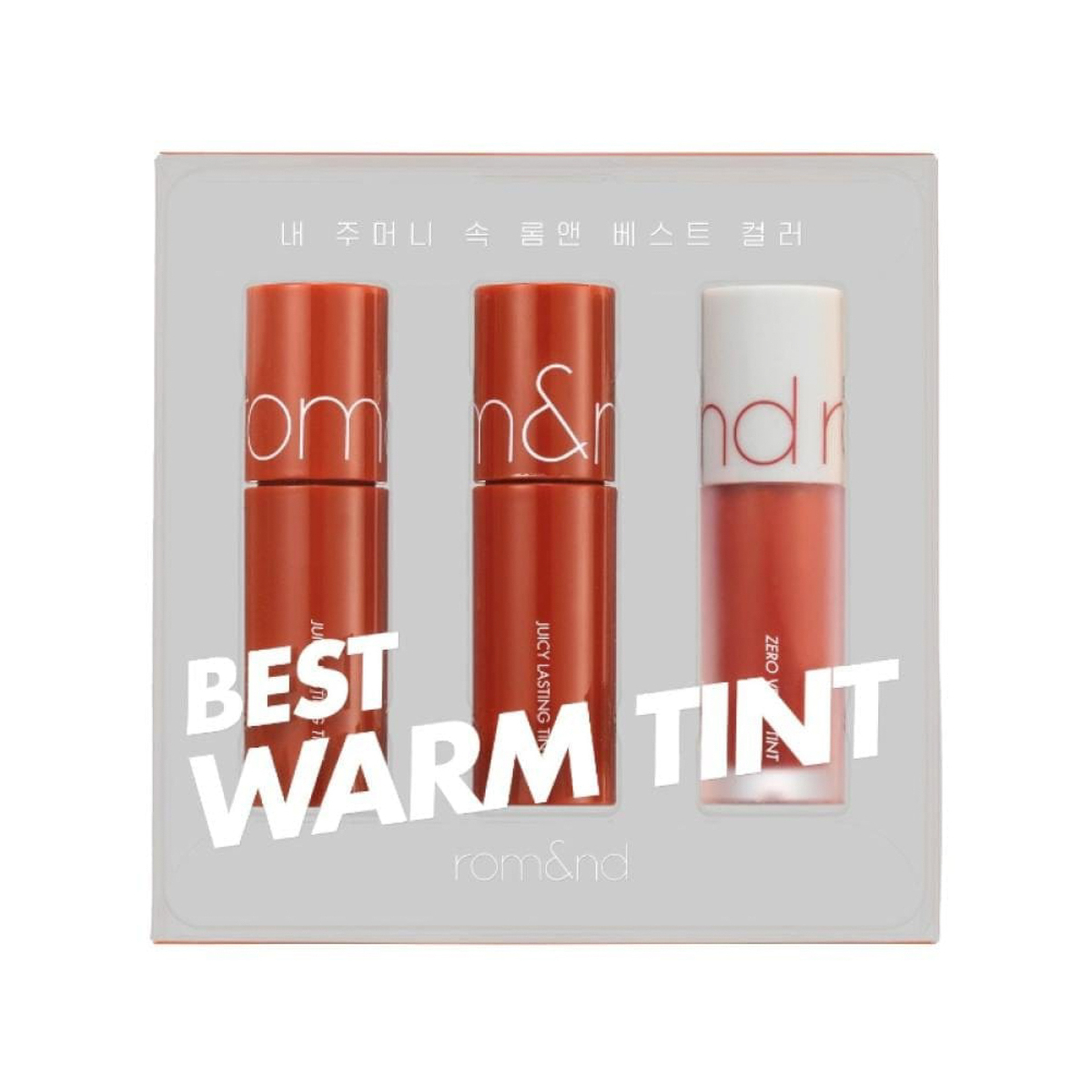 Rom&Nd Lip Tint Set Mini 3 Pcs