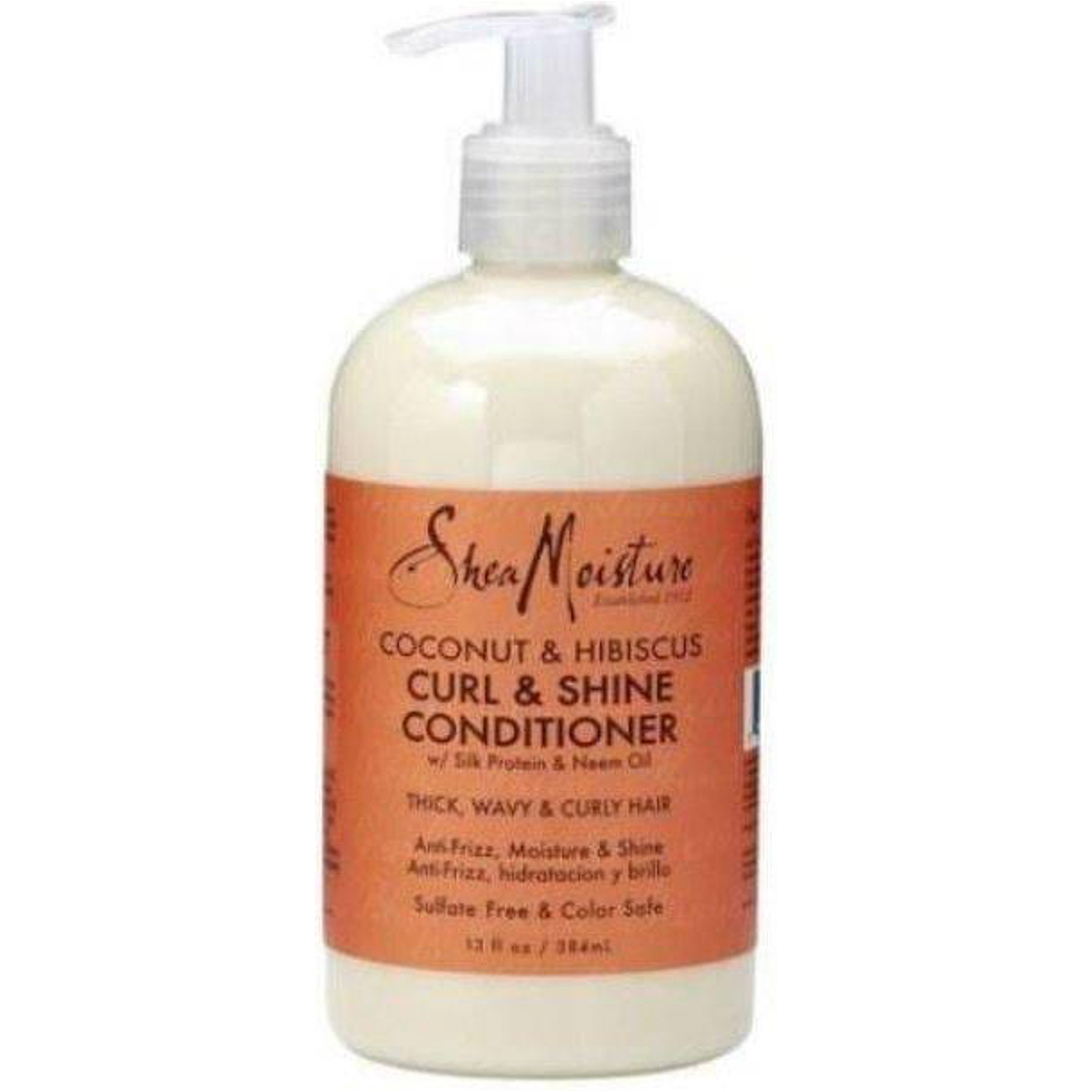 SHEA MOISTURE COCONUT & HIBISCUS CURL & SHINE CONDITIONER 384 ml