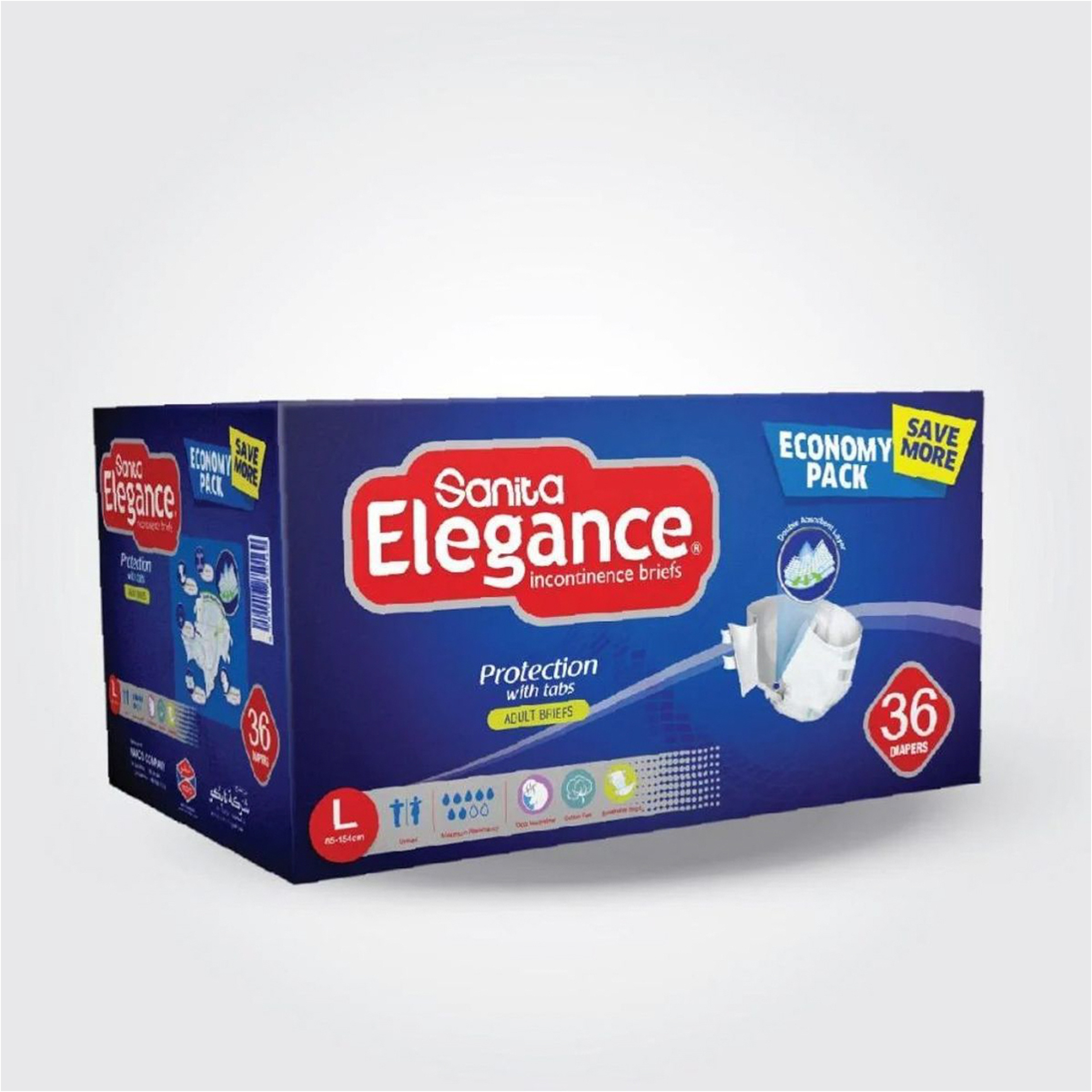 Sanita Elegance Lg Eco Box 36 Piece