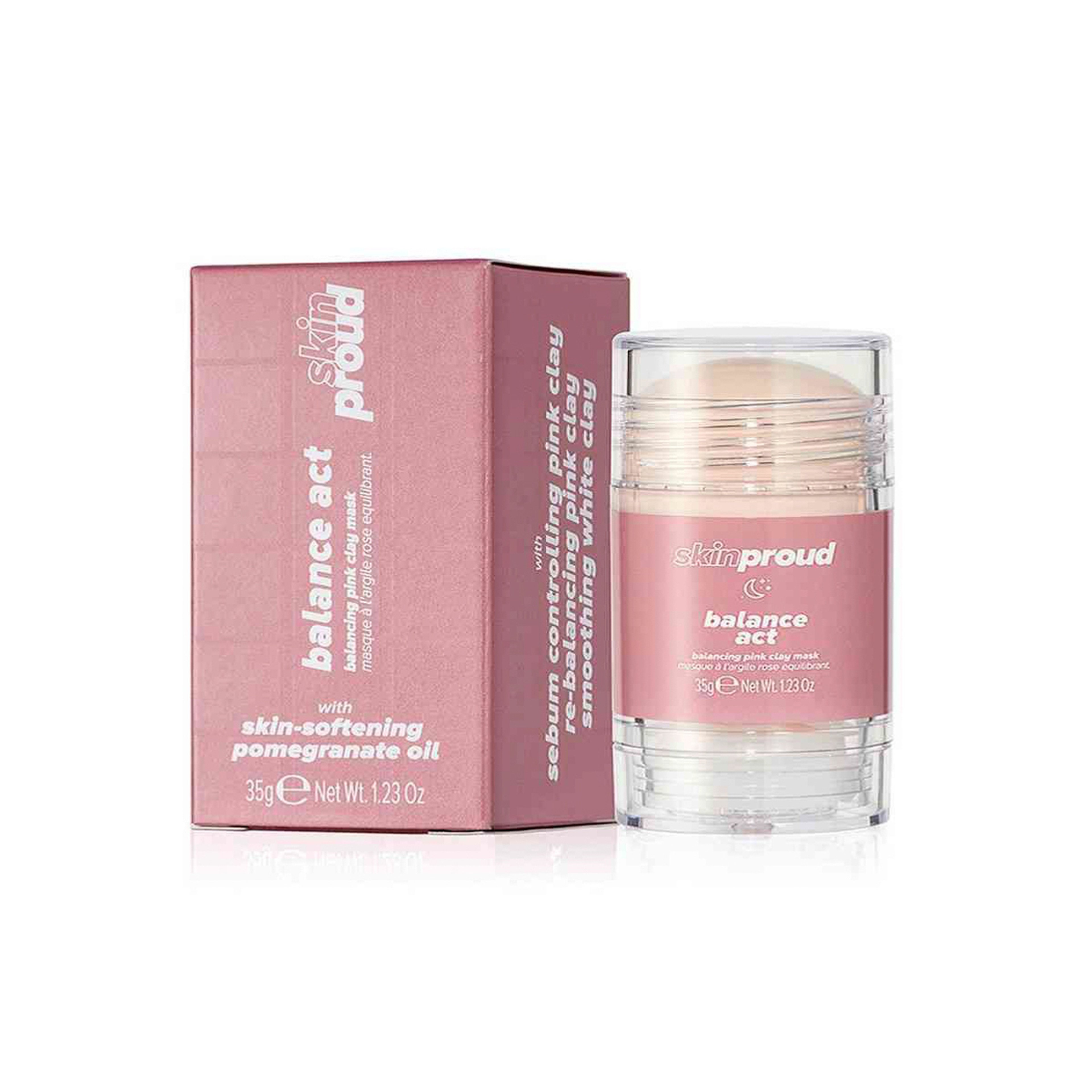 Skin Proud Unplug Pore Detox Clay AHA Mask 25g