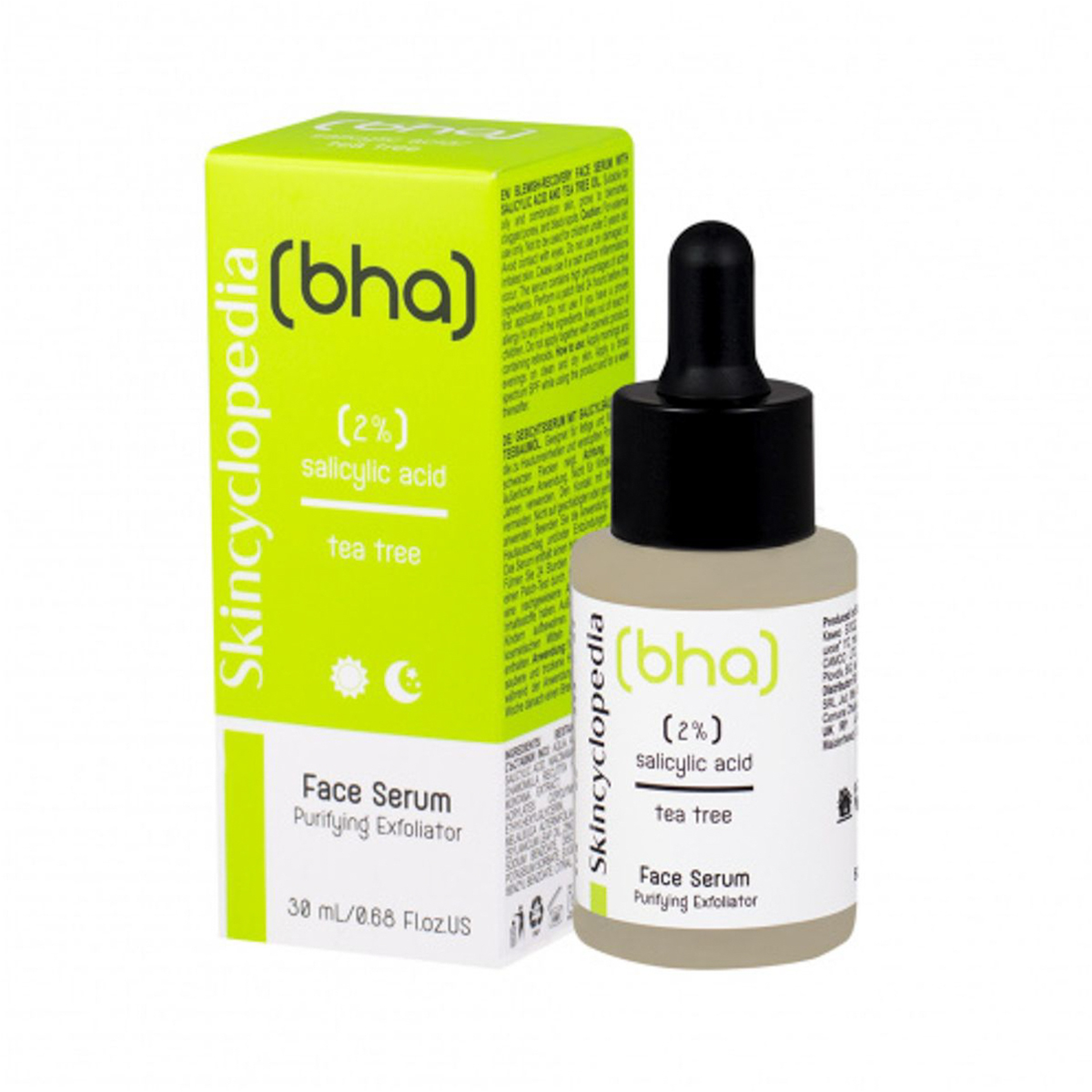 SKINCYCLOPEDIA  Pure Salicylic Acid & Tea Tree Prevents Acne Breakouts  face serum 30 ml