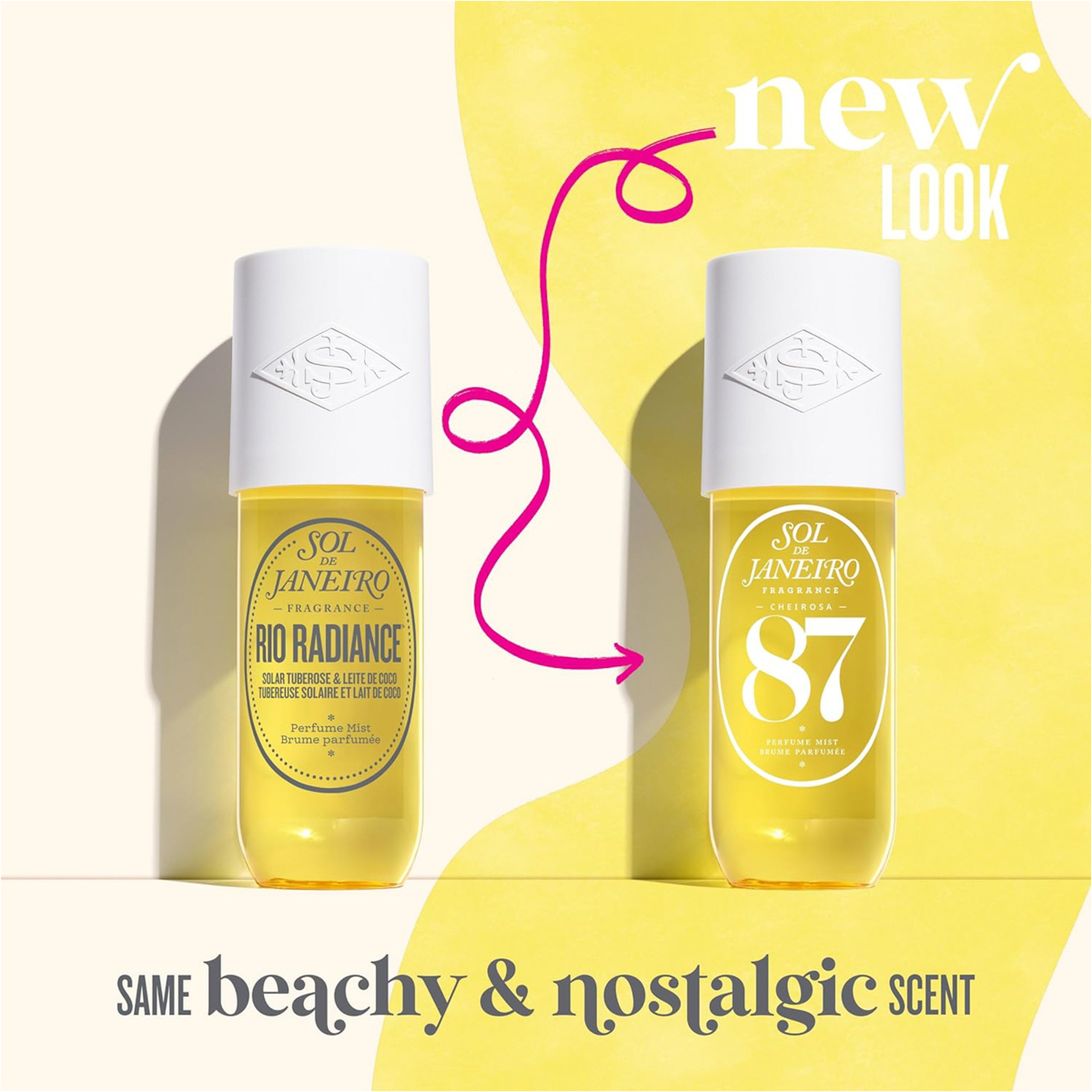 سول دي 87عطر الشعر والجسم شيروزا 90مل