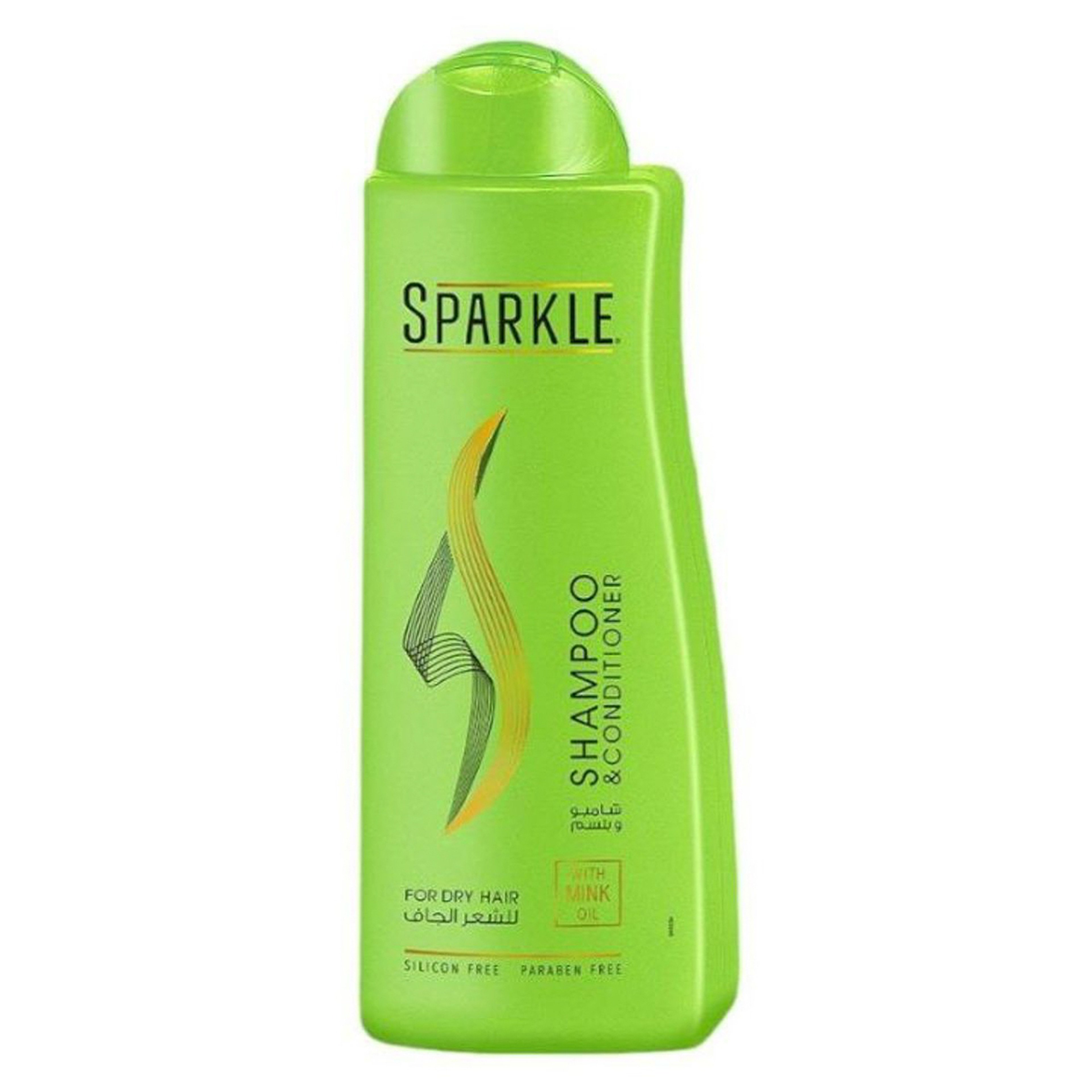 Sparkle with Mink Oil for Dry Hair shampoo and conditioner
