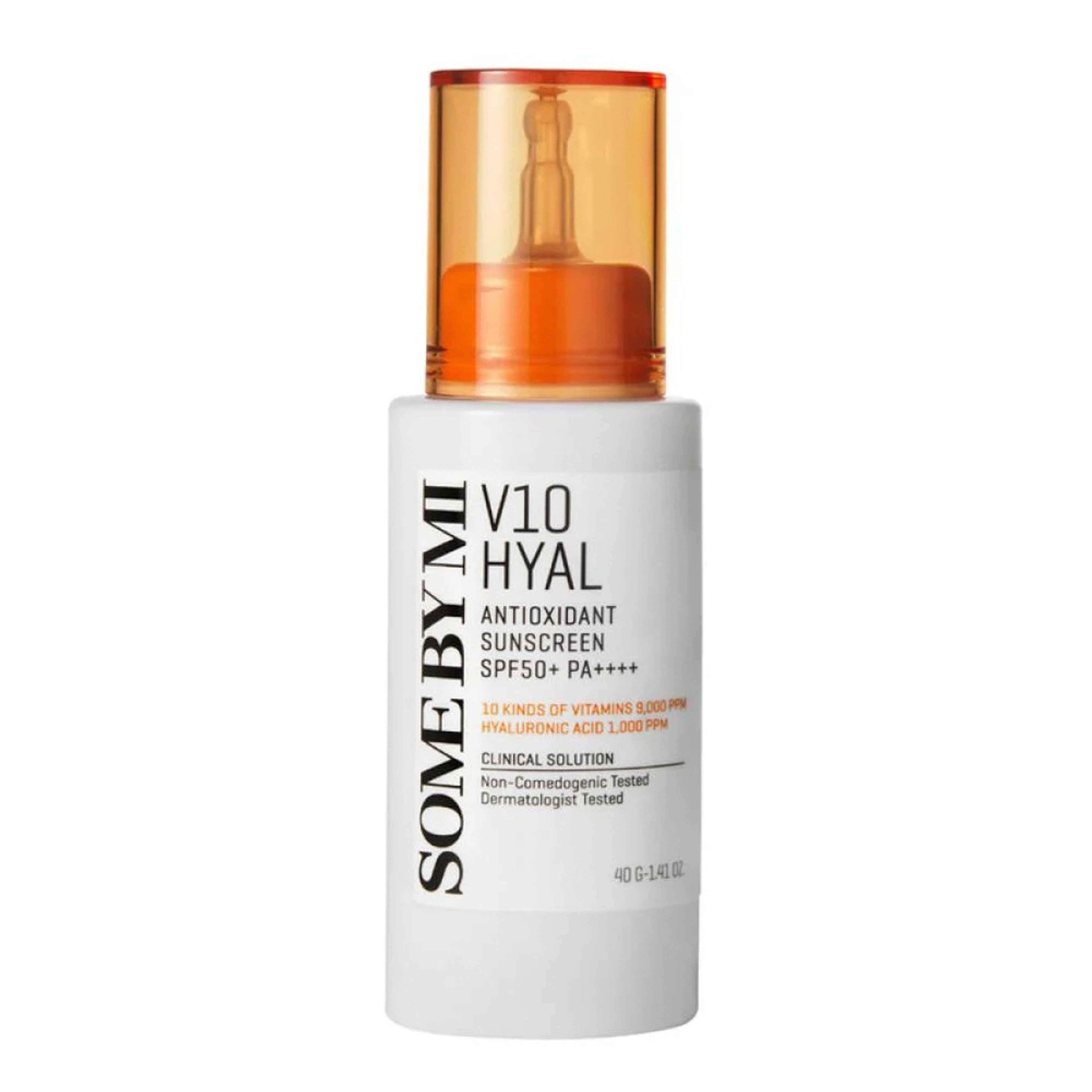 SOME BY MI V10 Hyaluronic Acid Antioxidant Sunscreen Cream 40g