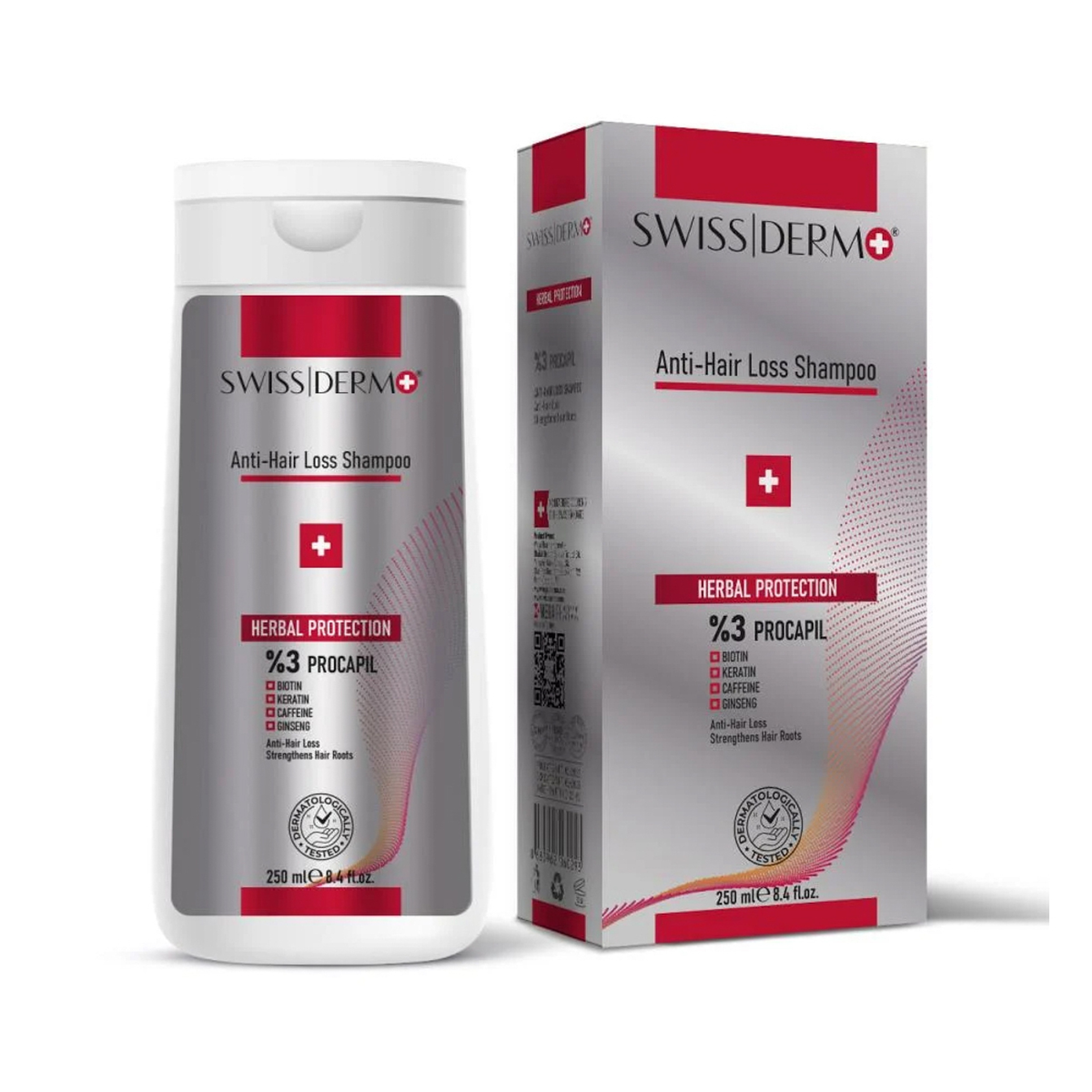 Swiss Dermo Anti Hair Loss Shampoo 250Ml