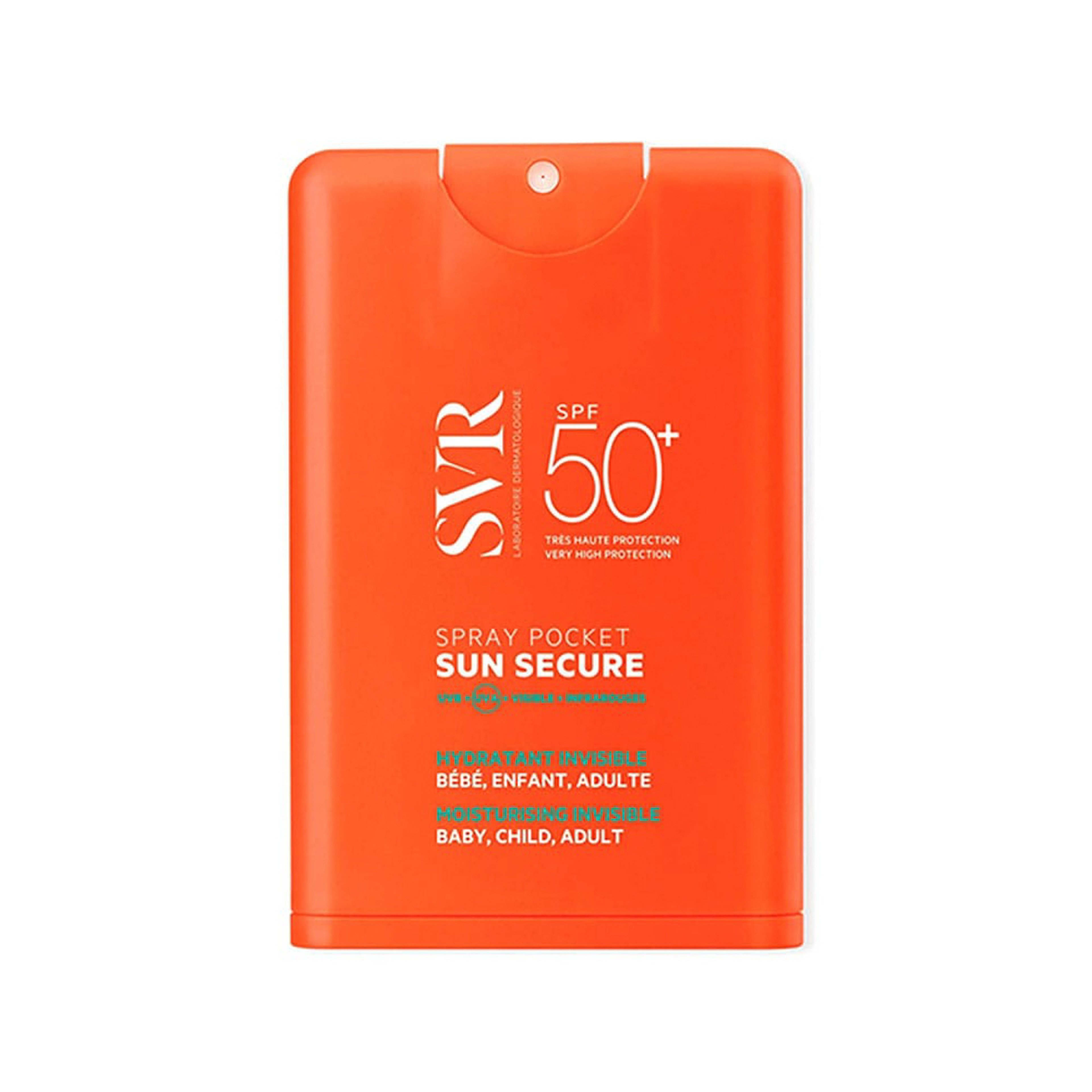 Svr Sun Secure Spf50+ Spray Pocket 20Ml