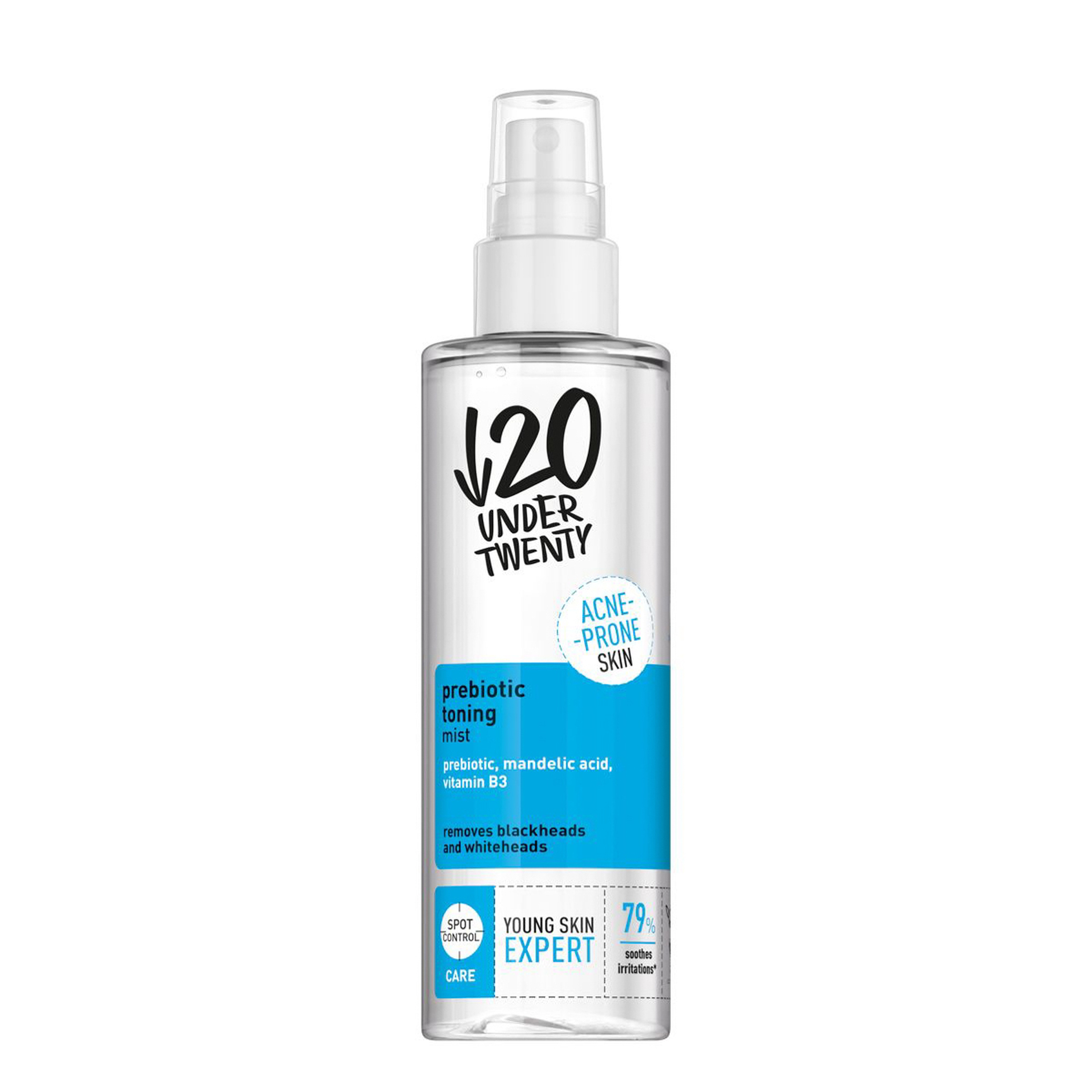 Under Twenty PREBIOTIC TONING MIST 200 ML