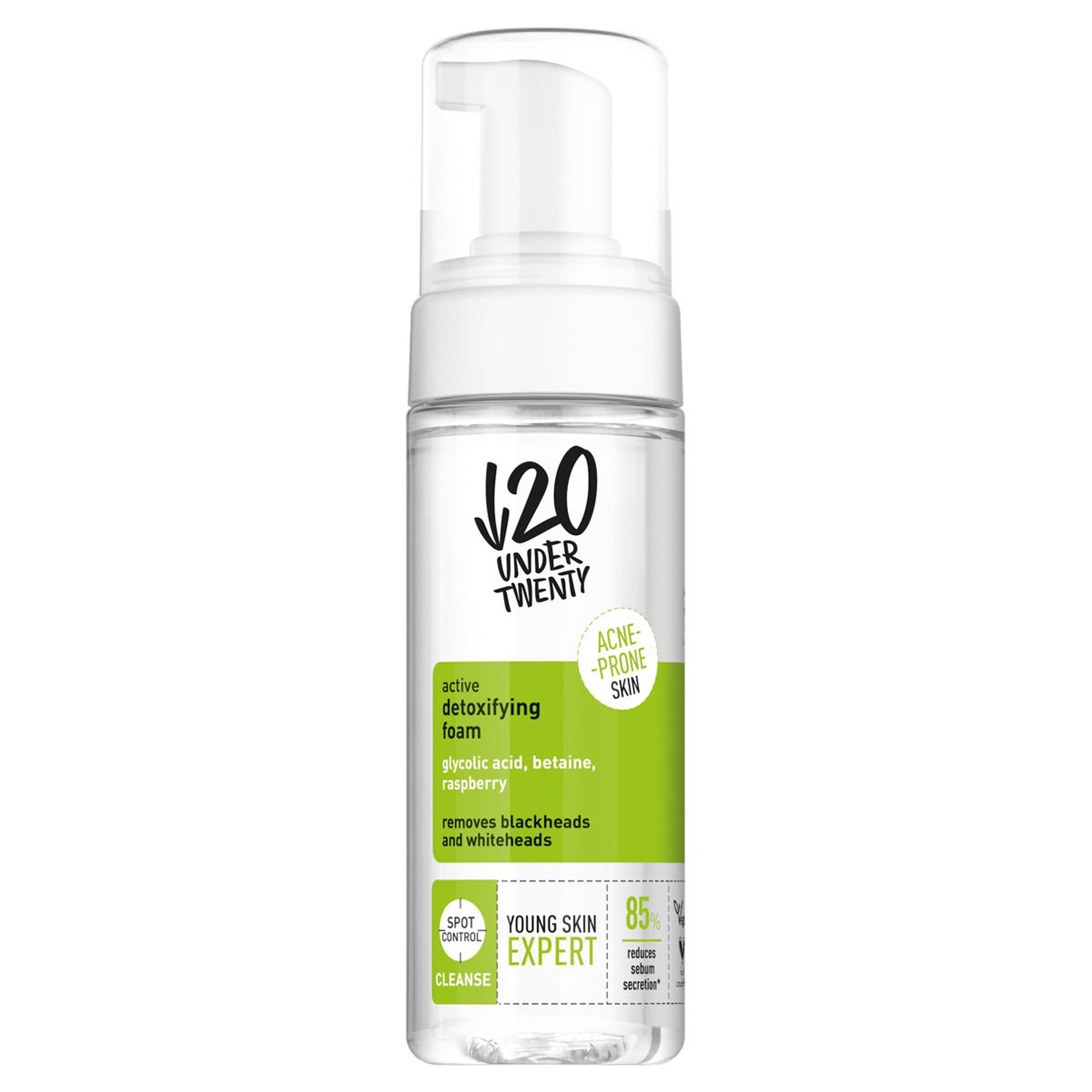 UNDER TWENTY  YOUNG SKIN EXPERT Active Detoxifying Foam 150 ml