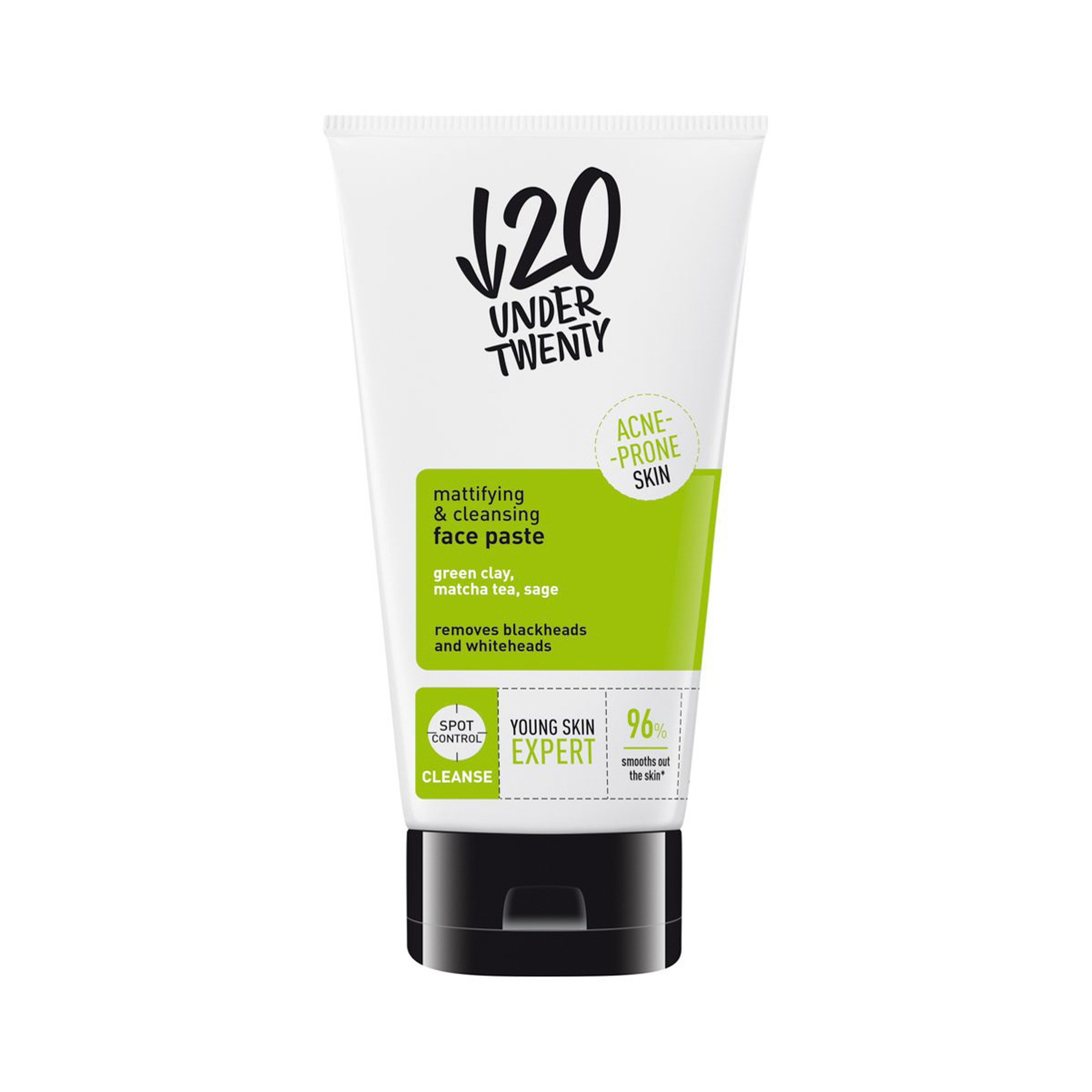 UNDER TWENTY YOUNG SKIN EXPERT Mattifying & Cleansing Face Paste 150 ml