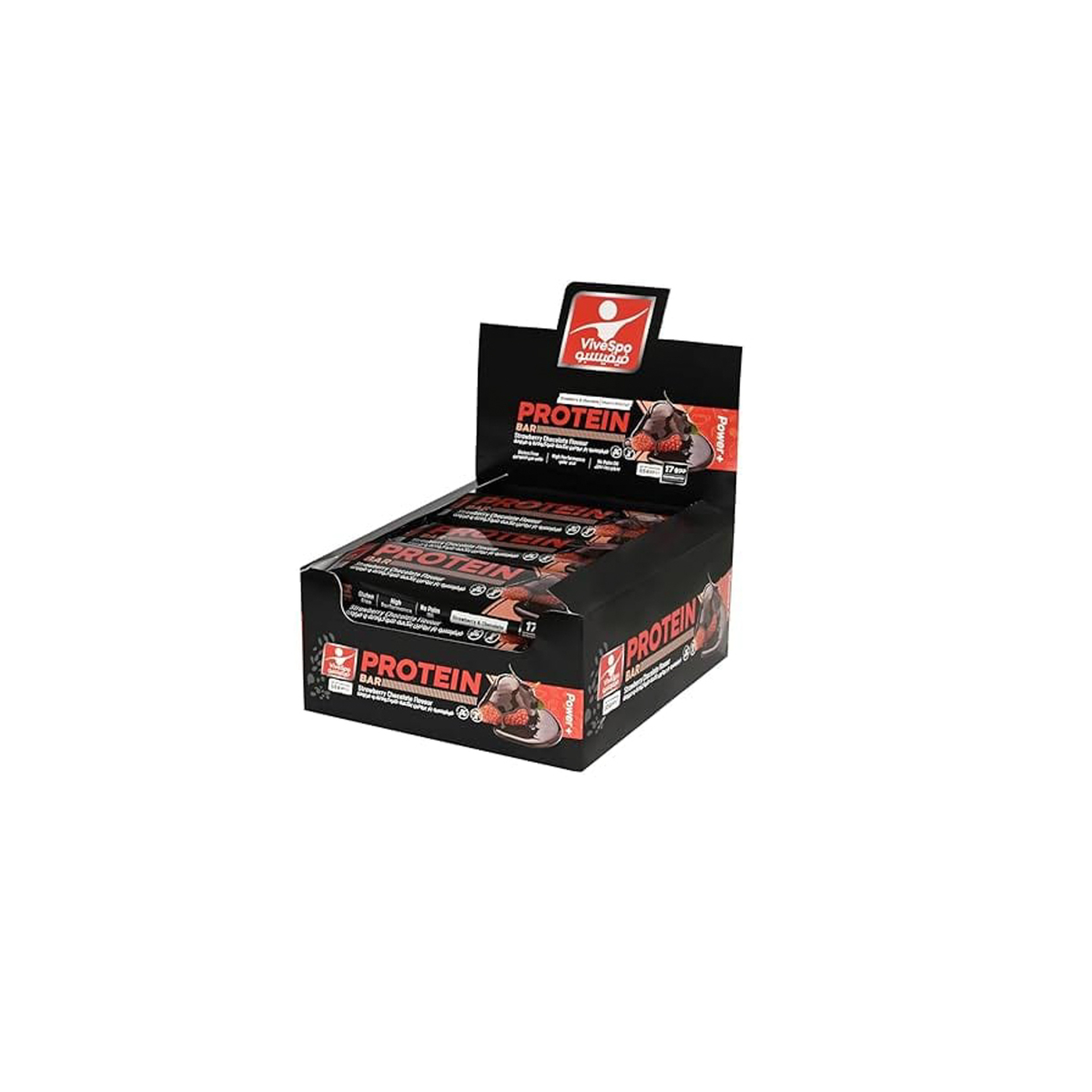 Vivespo Power 17G Protein Stra Choc Protein Bar 55Gm