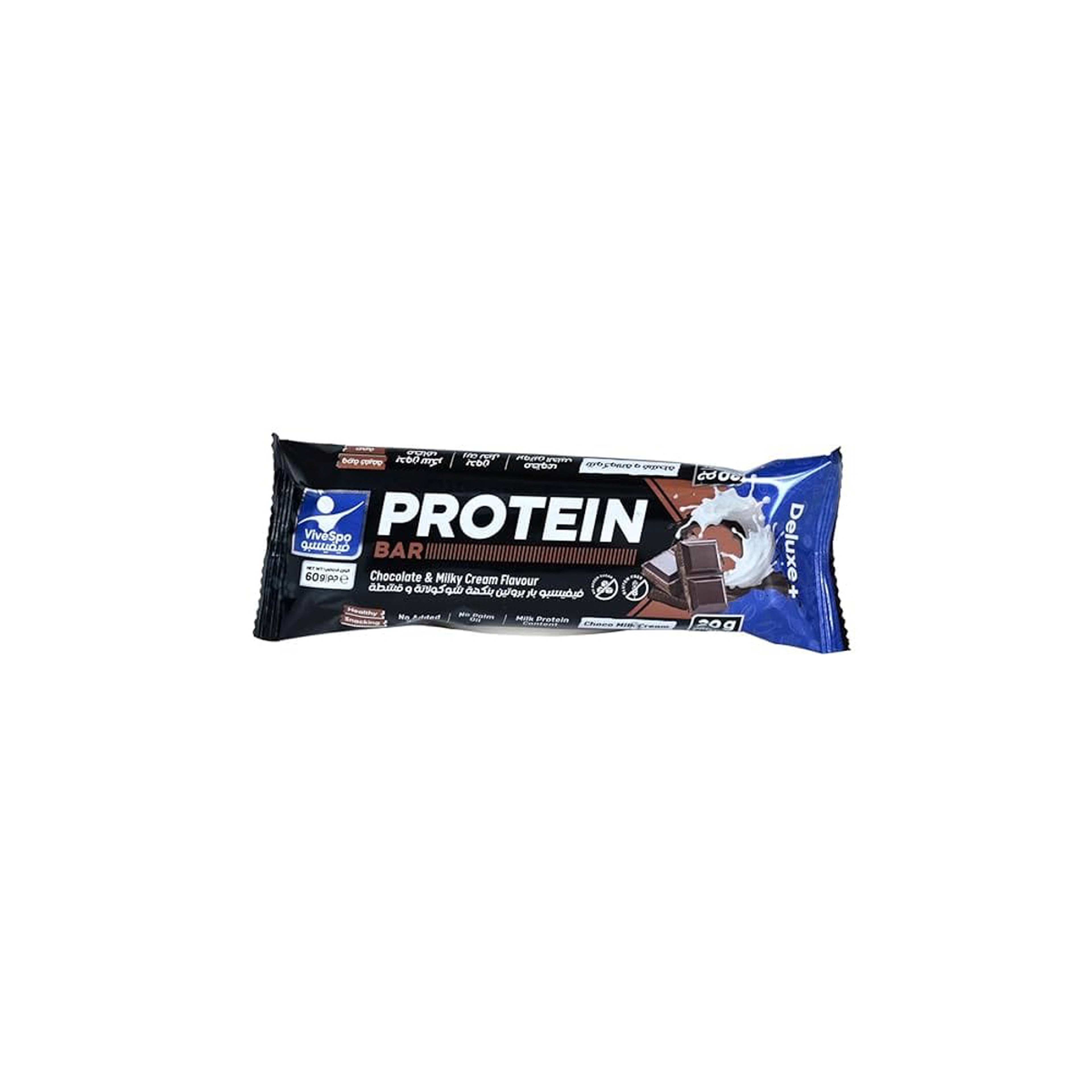 Vivespo Deluxe 21G Protein Choc Cream Protein Bar65Gm