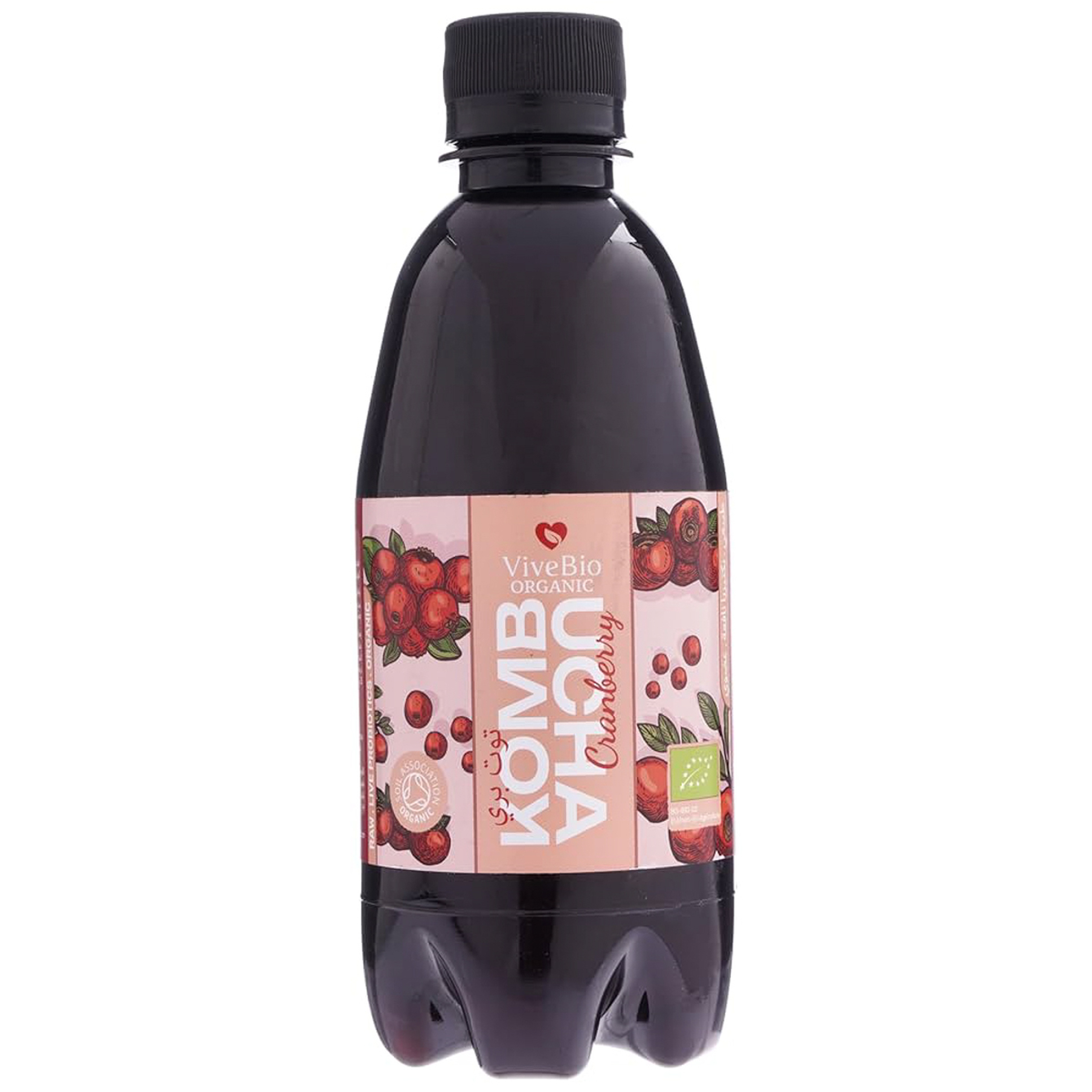 Vivebio ORGANIC Kombucha Cranberry 330Ml