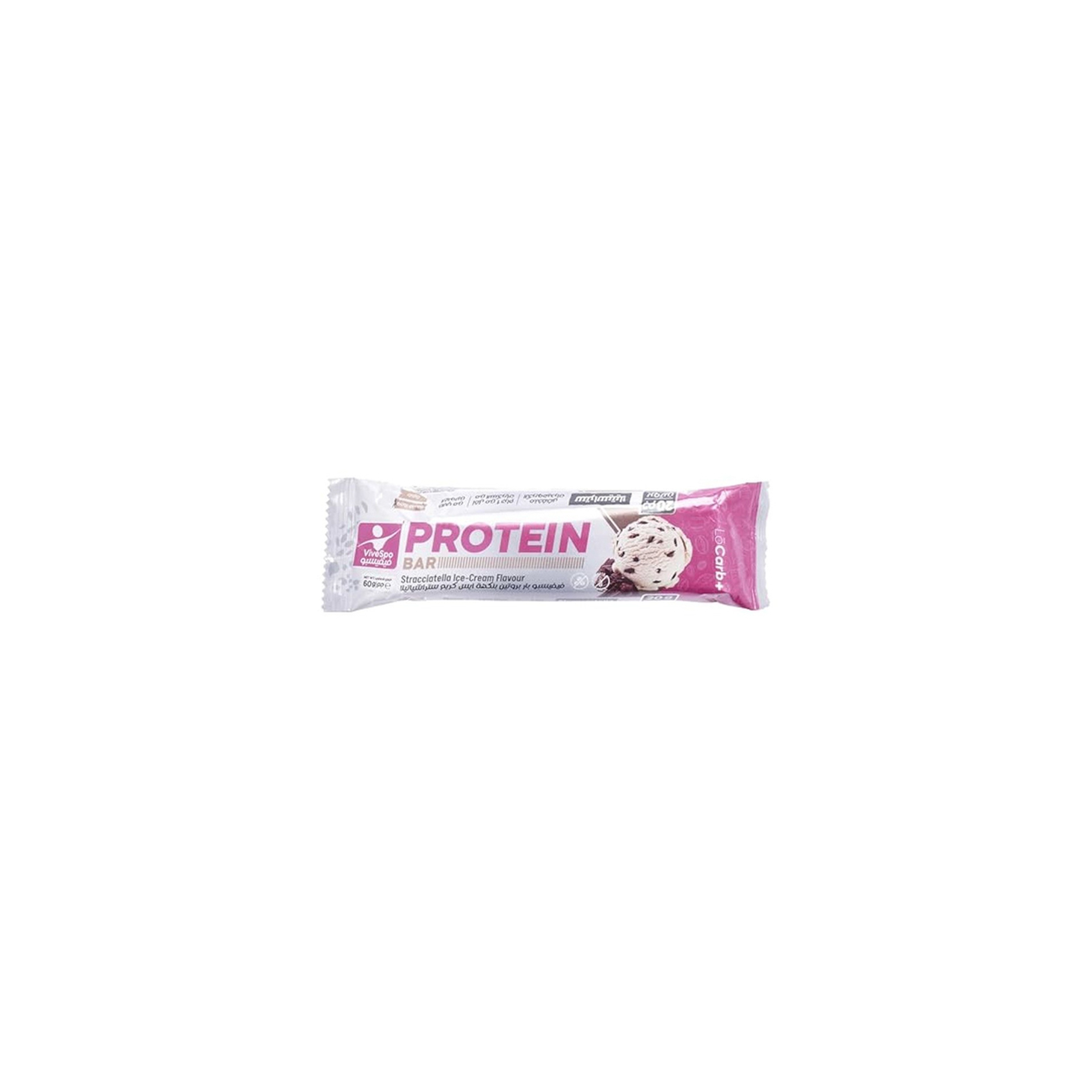 Vivespo Lowcarb 20G Protein Ice-Cream Protein Bar 60Gm