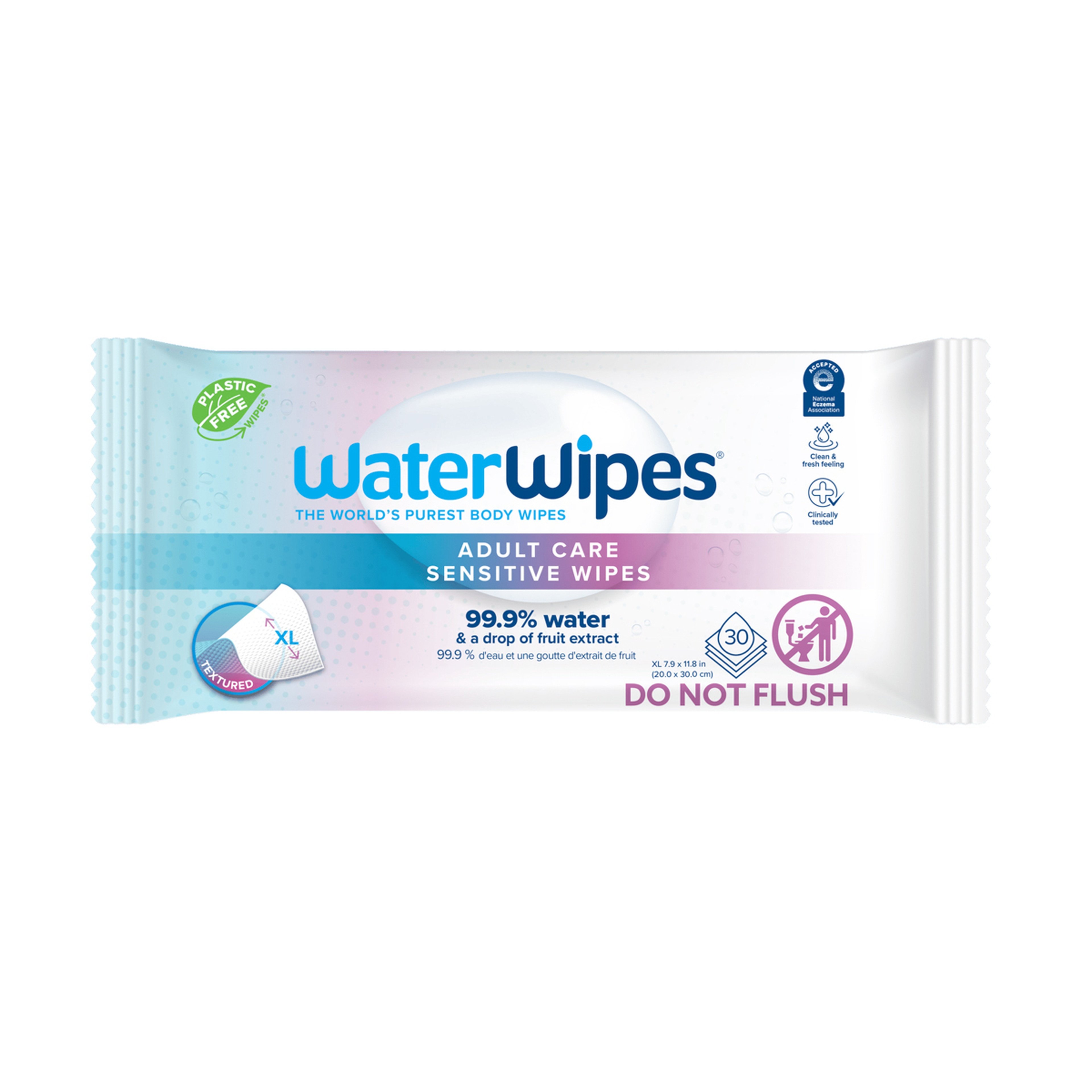 Waterwipes Adult Care 30 Wipes