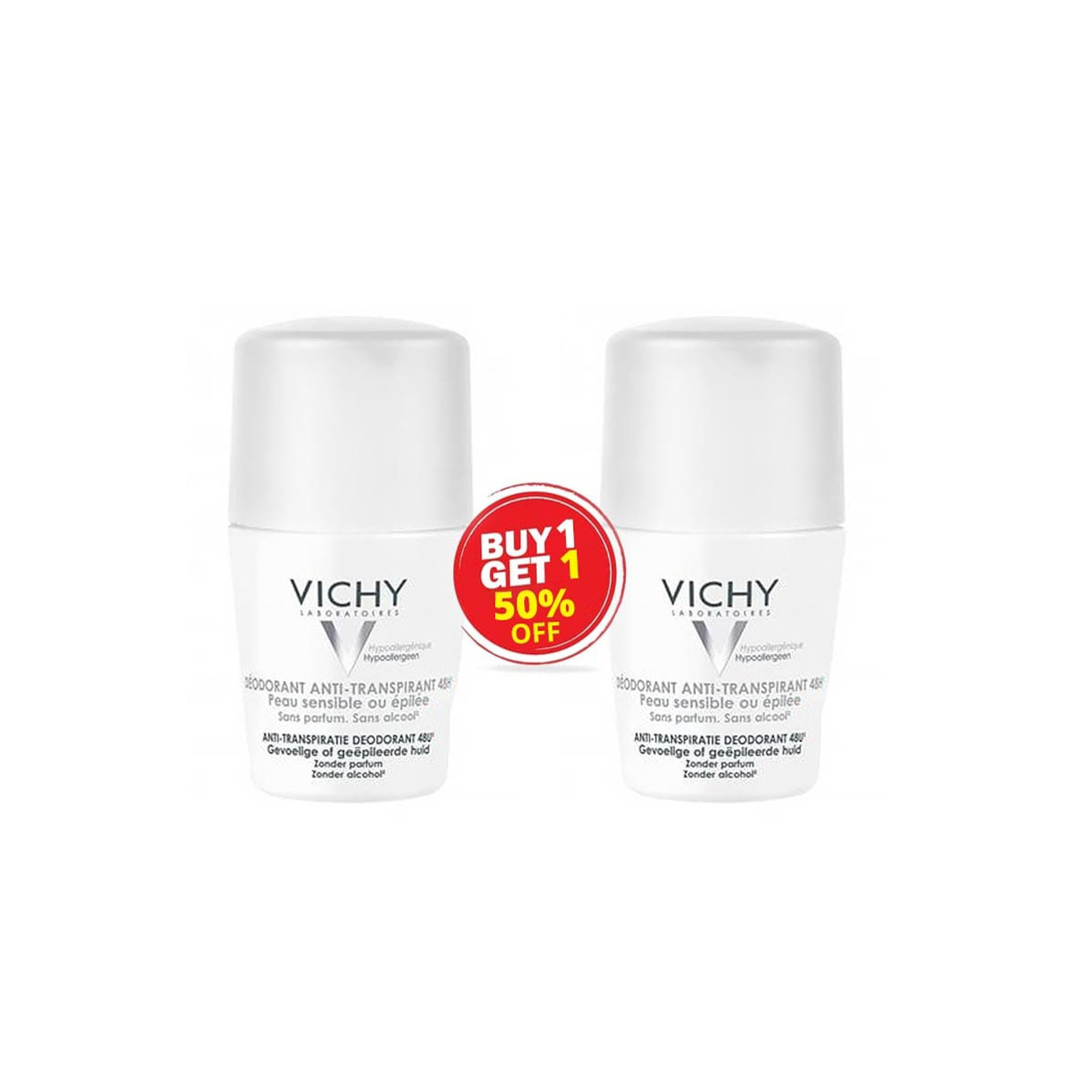 Vichy Roll On Sens, Buy 1, 2 Nd 50% Of