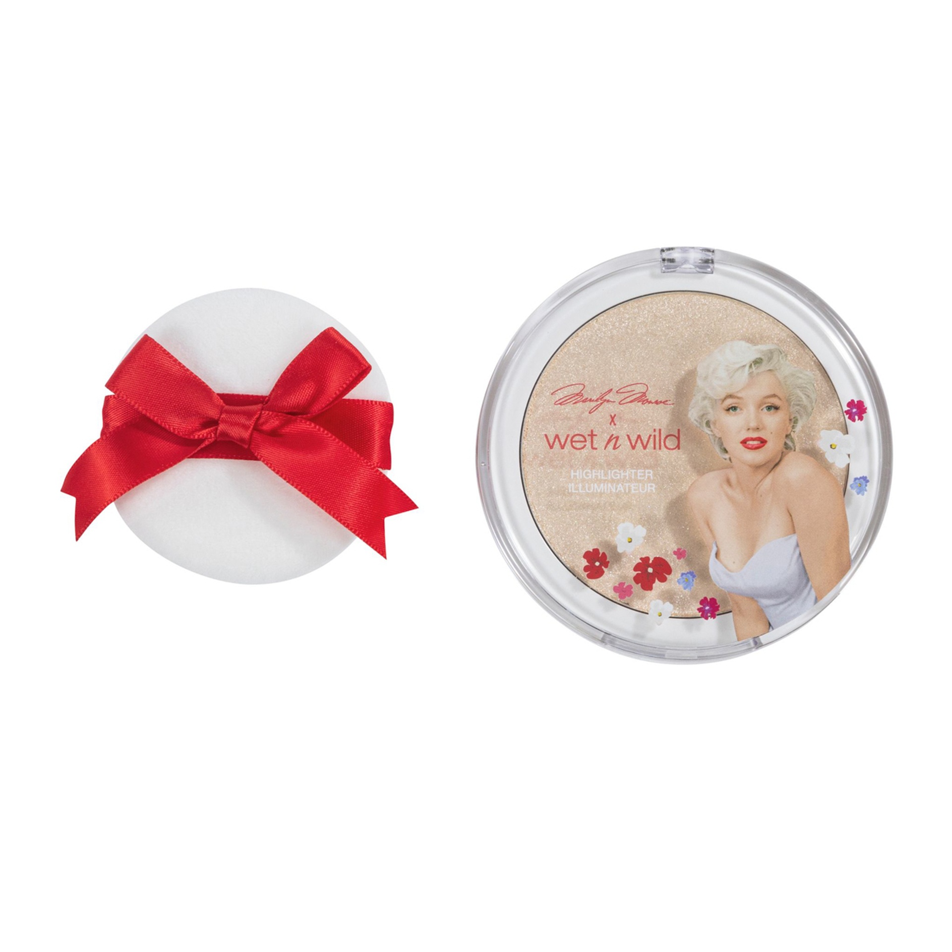 Wet N Wild Unreleased Marilyn Monroe Luminous Setting Powder With Puff Set