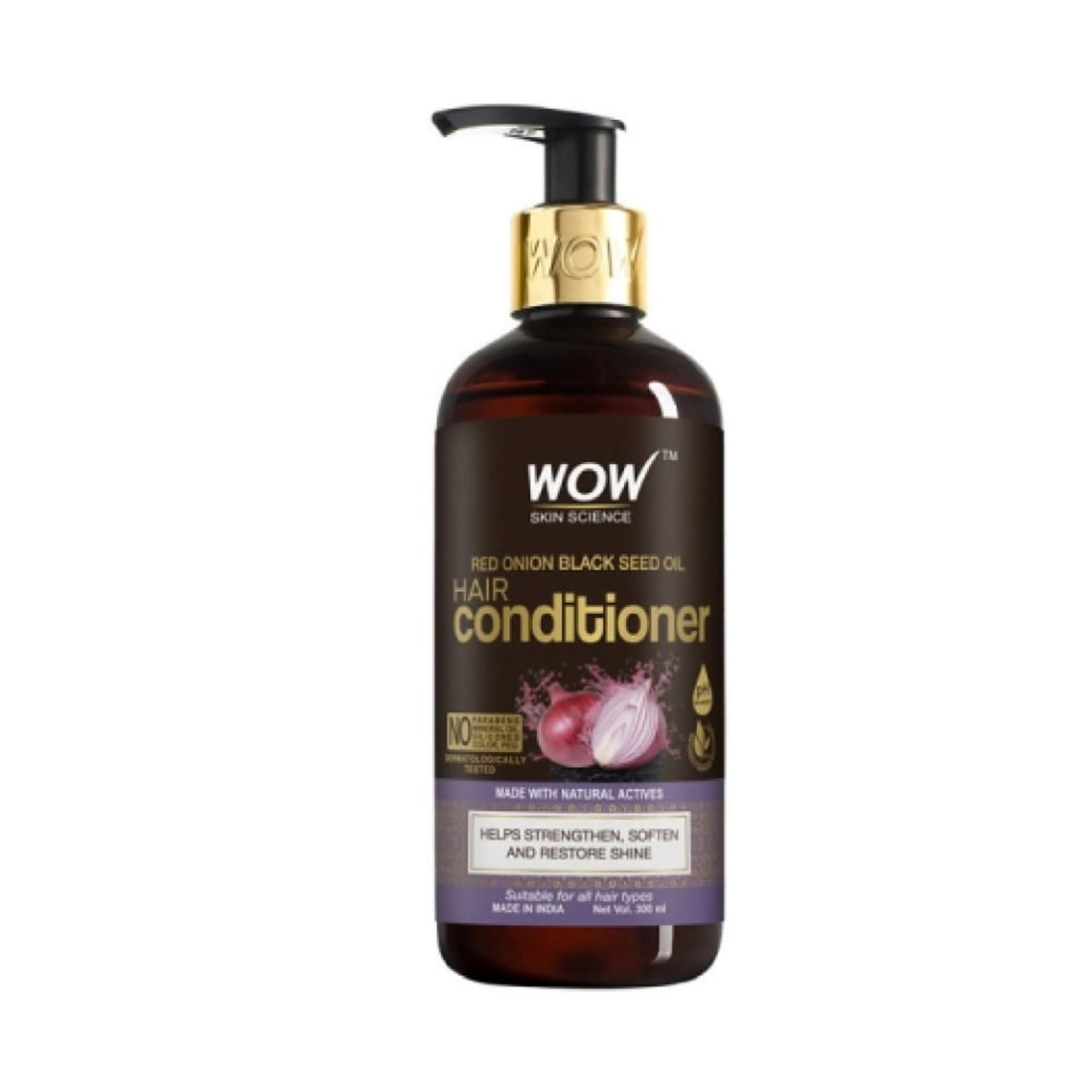 Wow Skin Science Onionseed Oil anti hair fall conditioner 300 ml