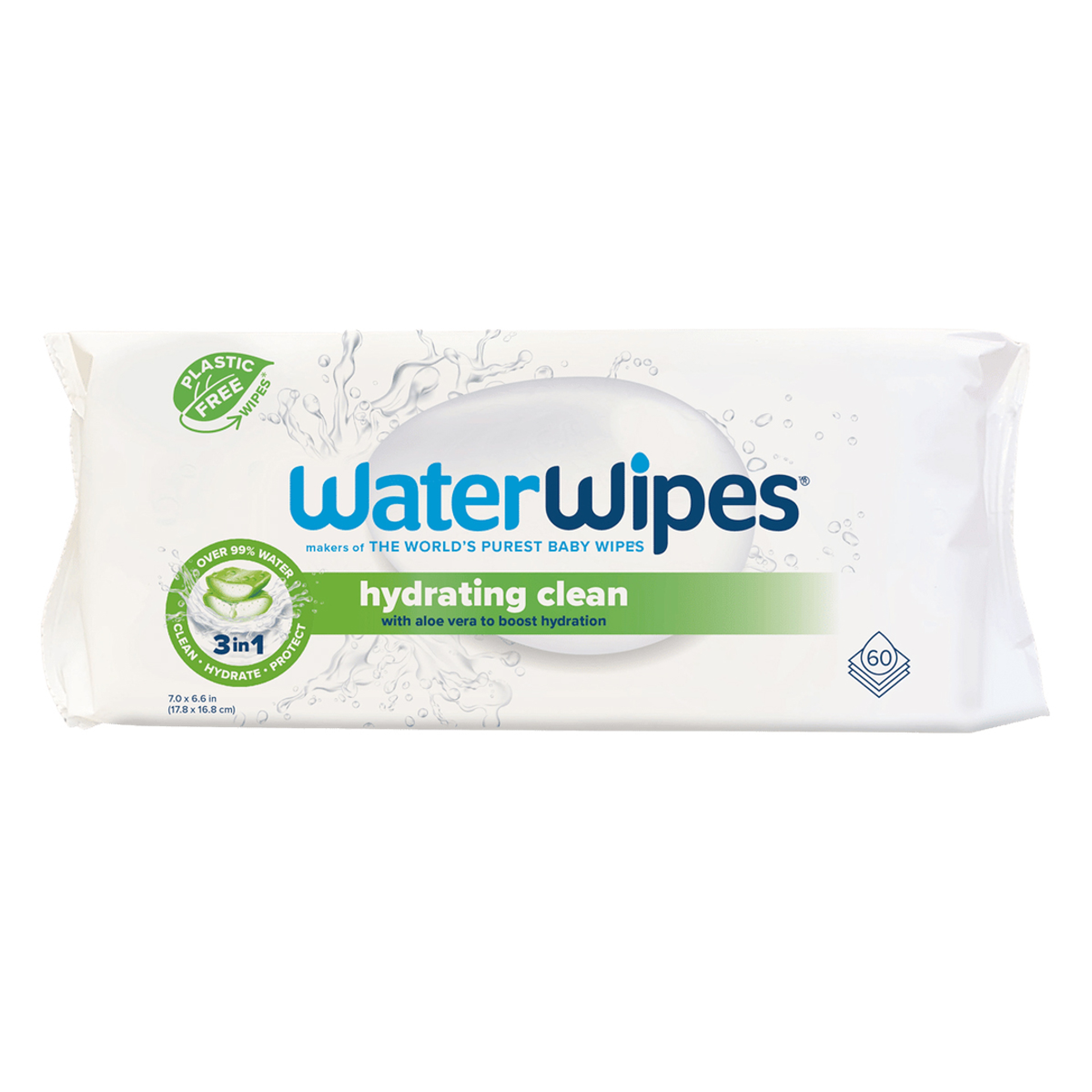 Waterwipes Hydrating Clean Wipes 48 piece