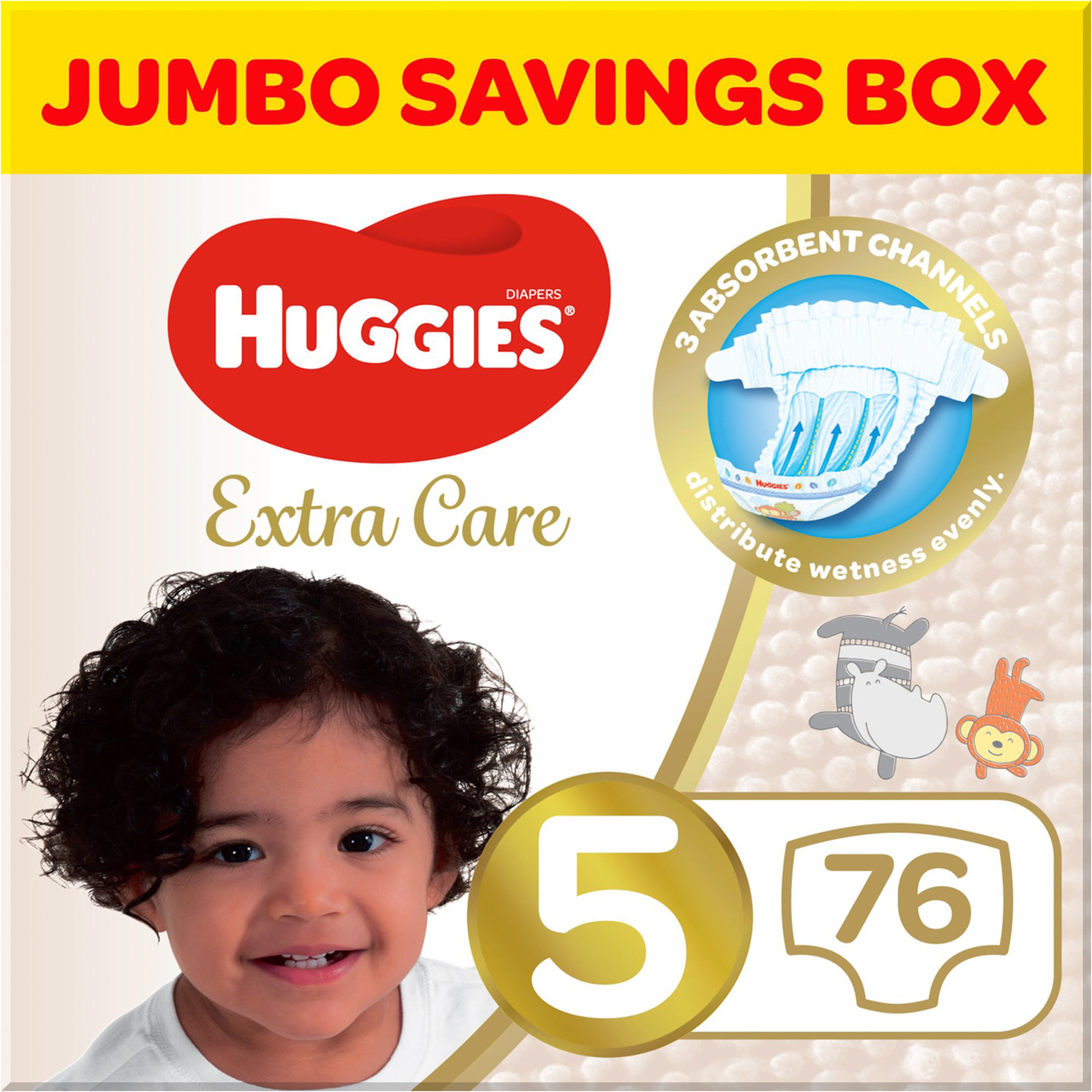 Huggies Extra Care, Size 5