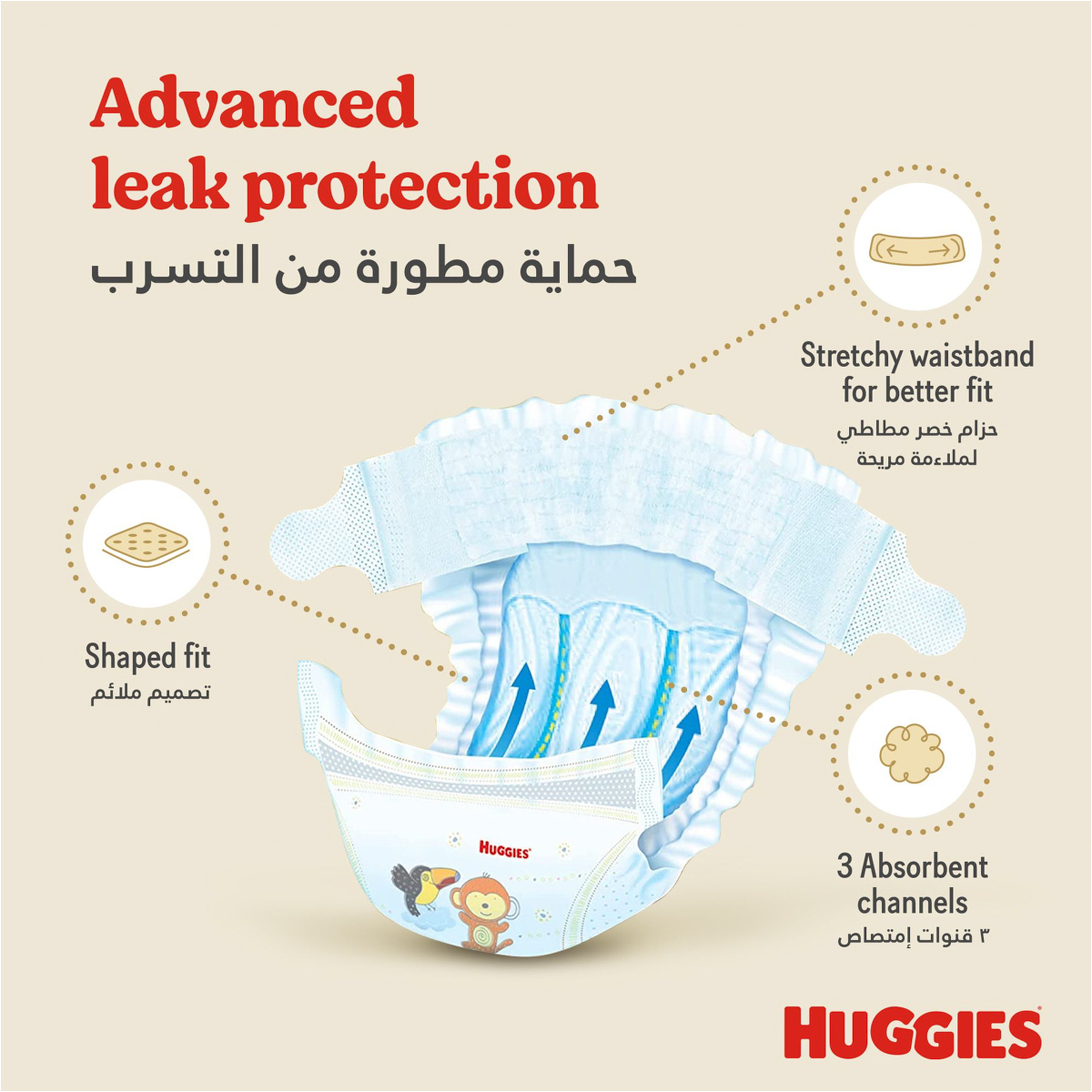 Huggies Extra Care, Size 5