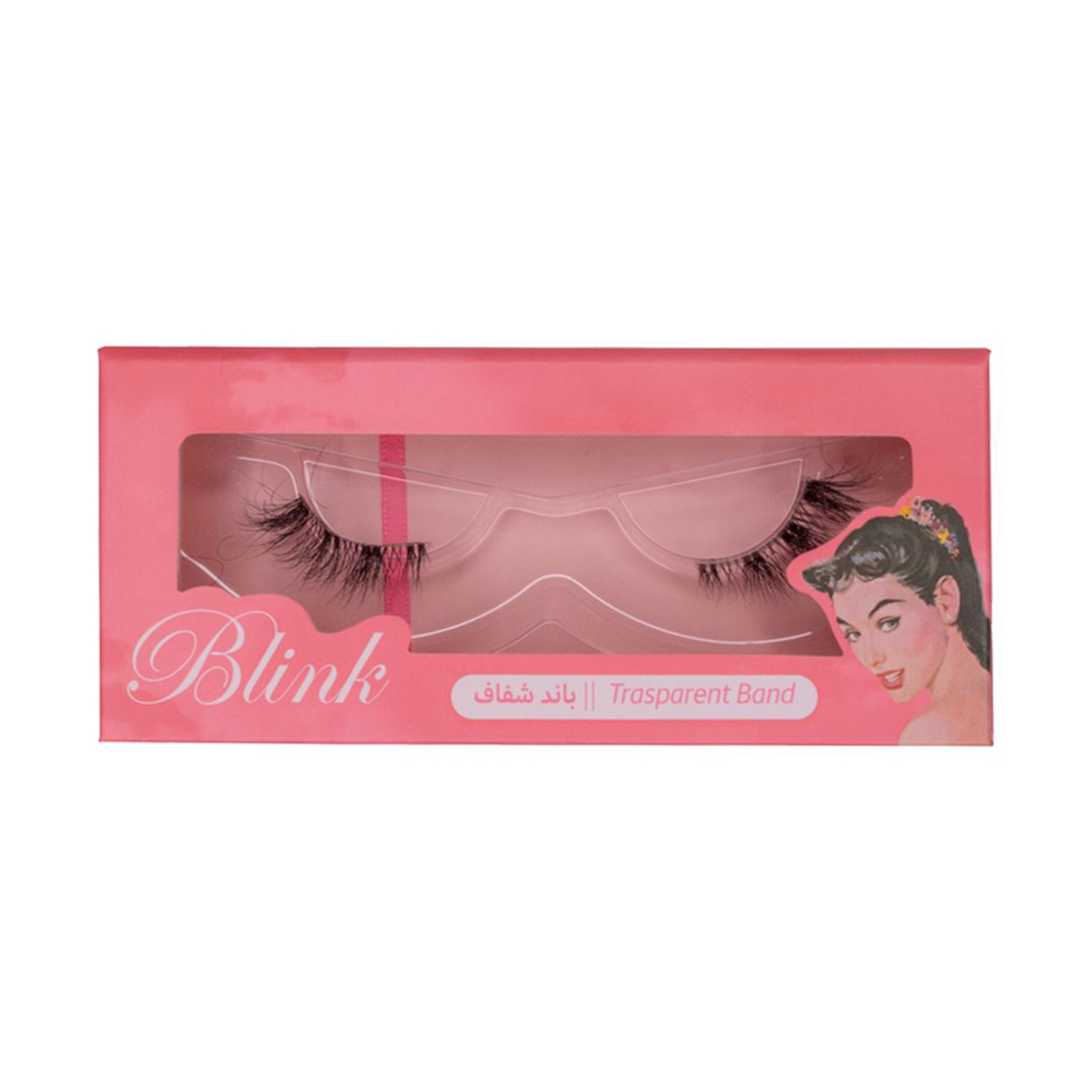 Blink 3D Mink Lashes With Transparent Band