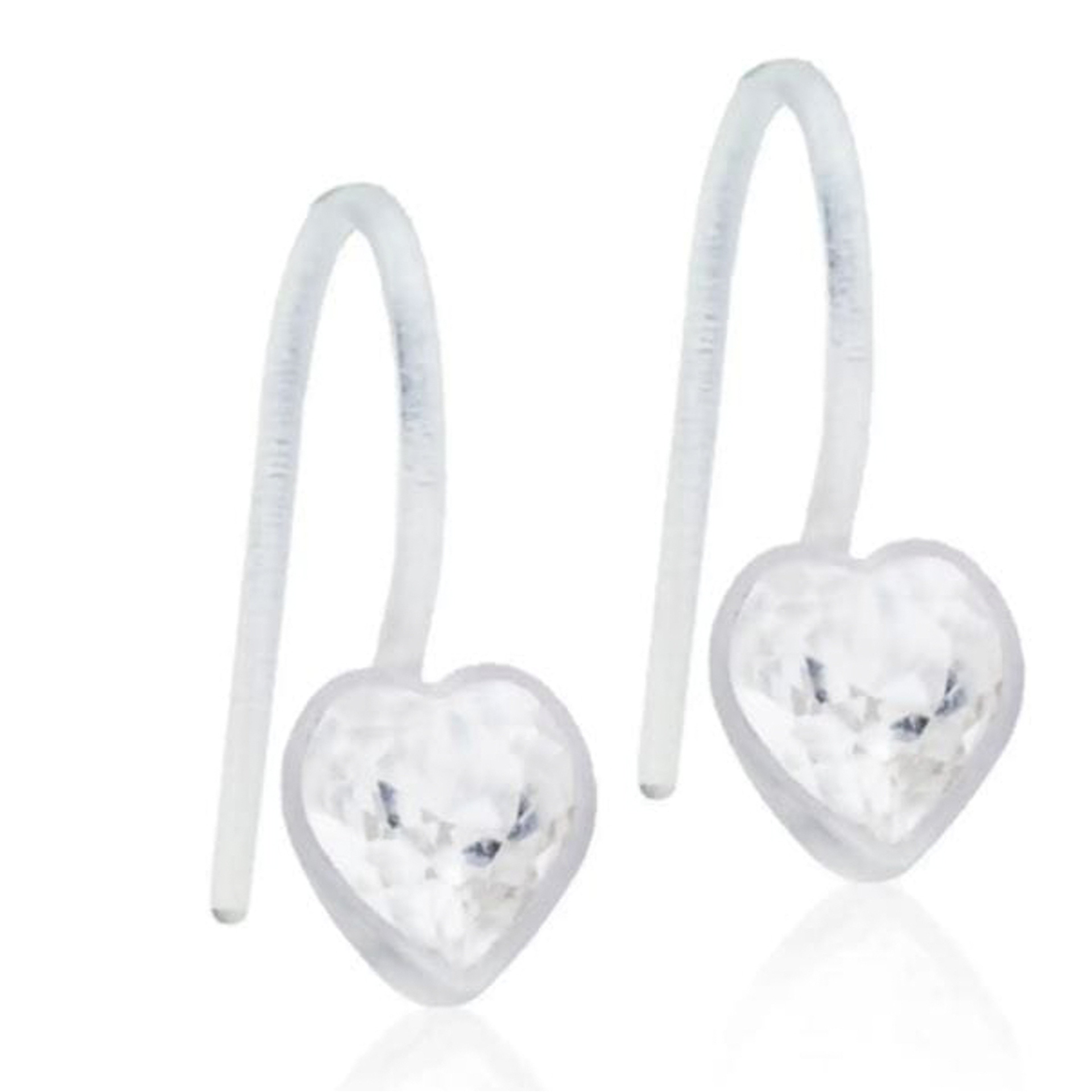 بلومدال حلق طبي قلب كريستال معلق 6 ملي