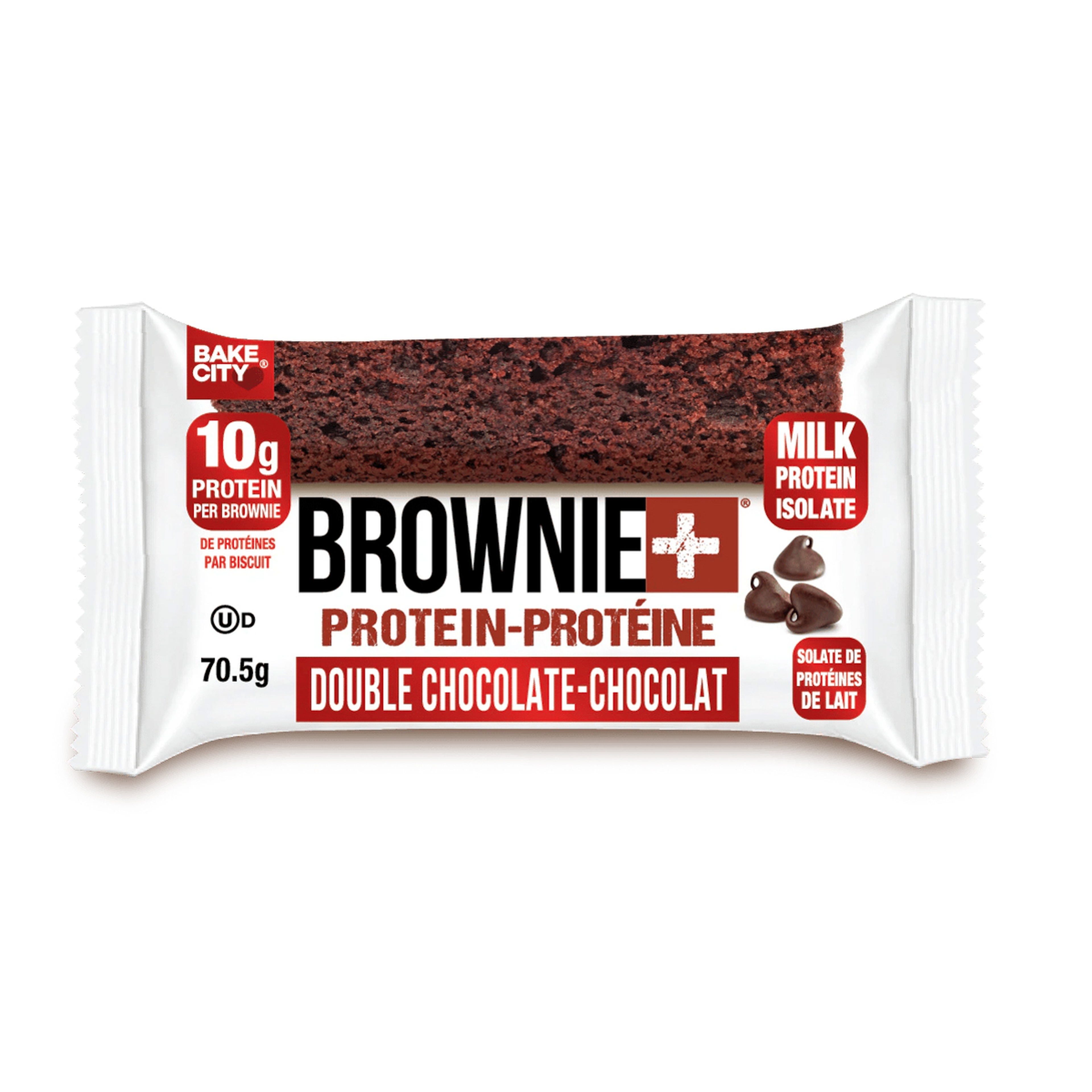 Brownie+ Protein Double Chocolate 71 G