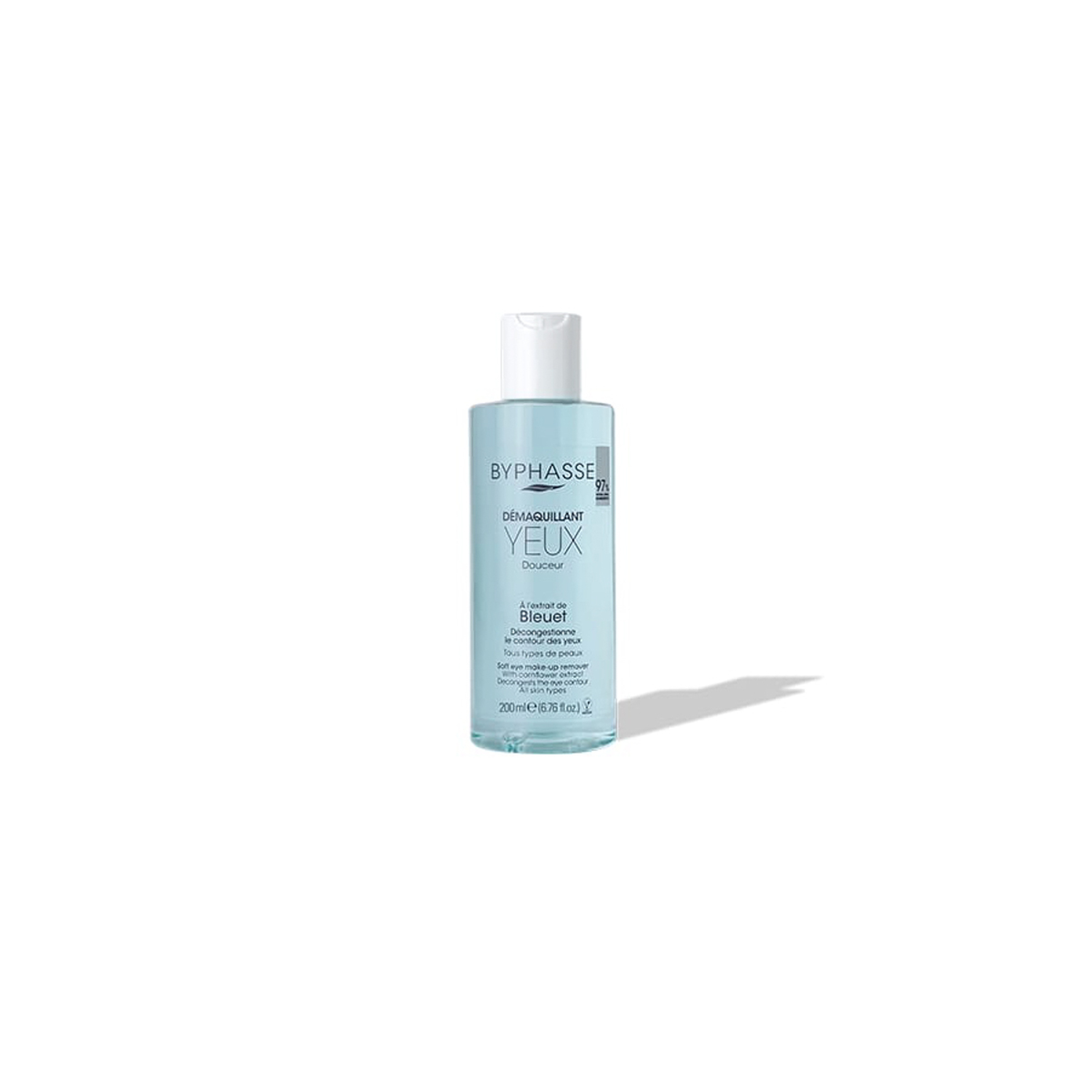 مزيل مكياج العيون لجميع أنواع البشرة من باى فاس - 200 مل، غير لامع