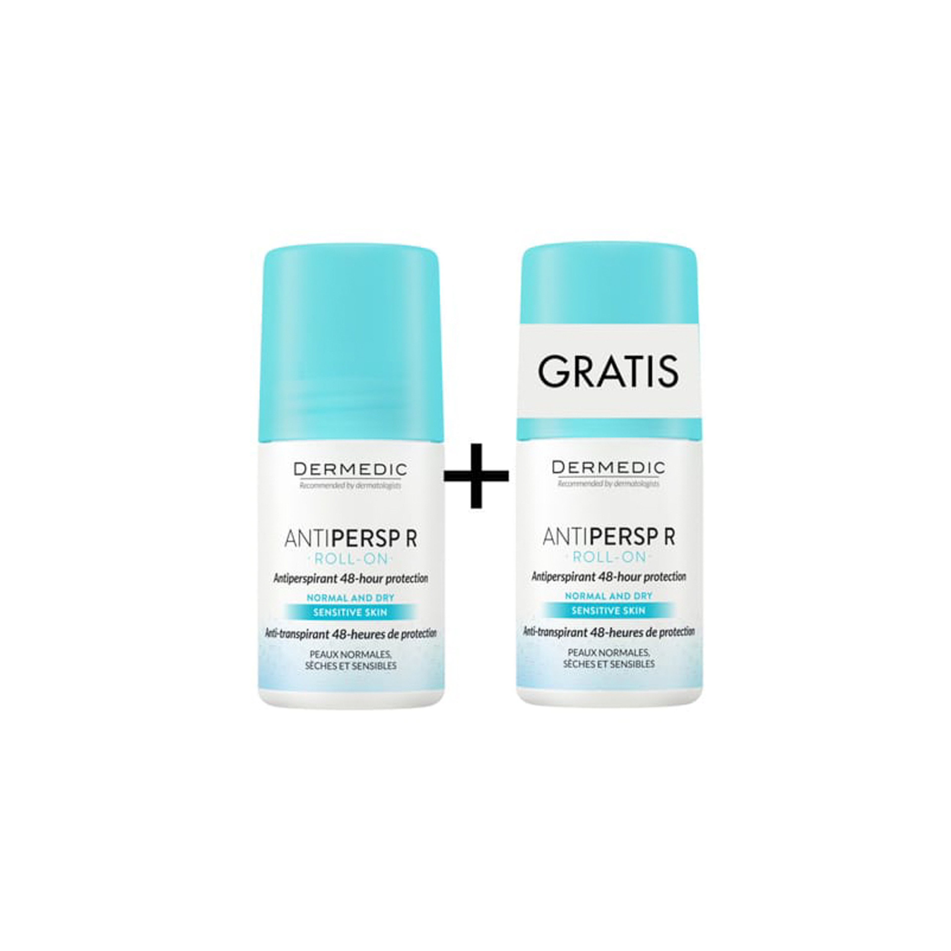 Dermedic Anti-Perspirant Deodorant R Roll On 60Ml 1+1