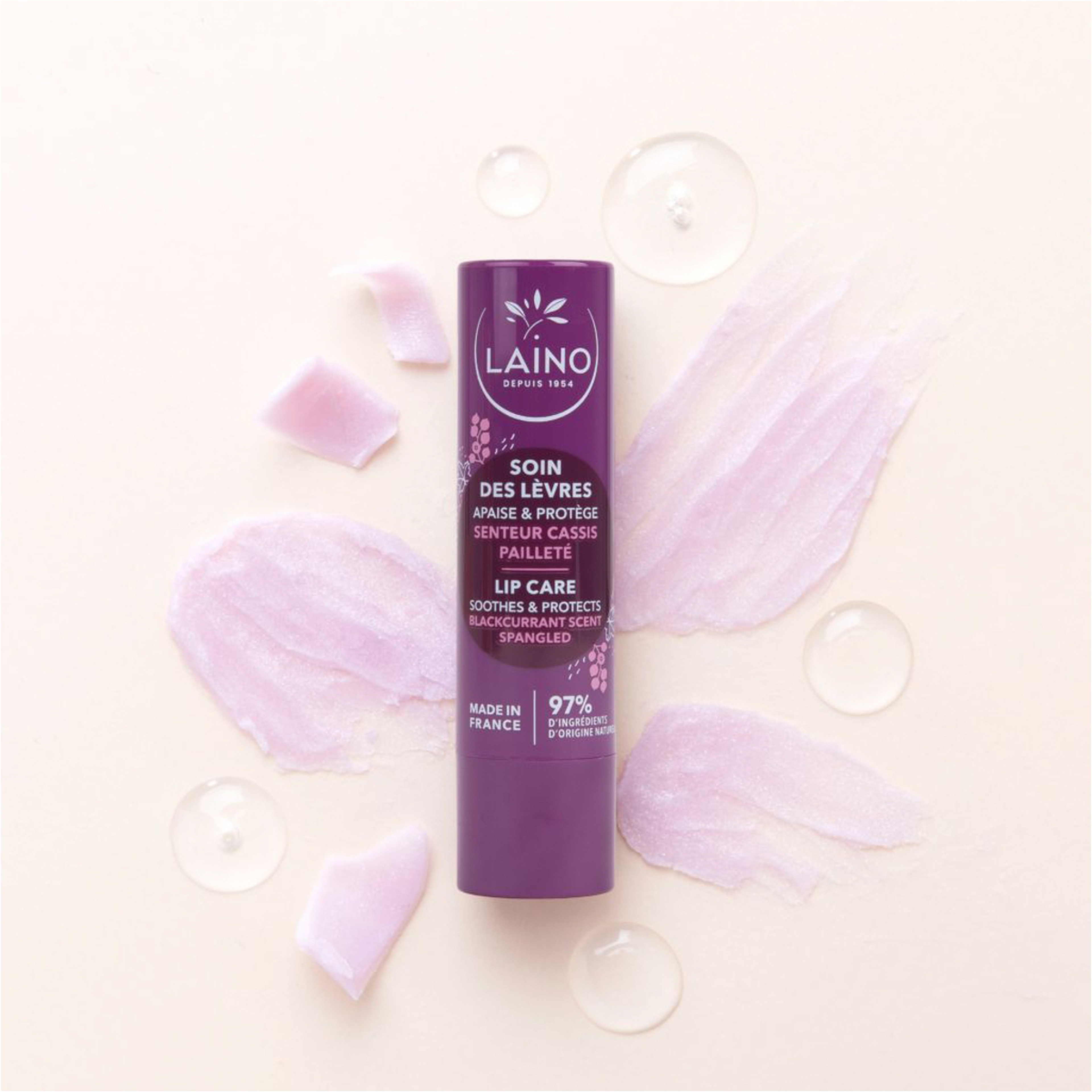 Laino Lip Care – Blackcurrant Scent - 4Gm