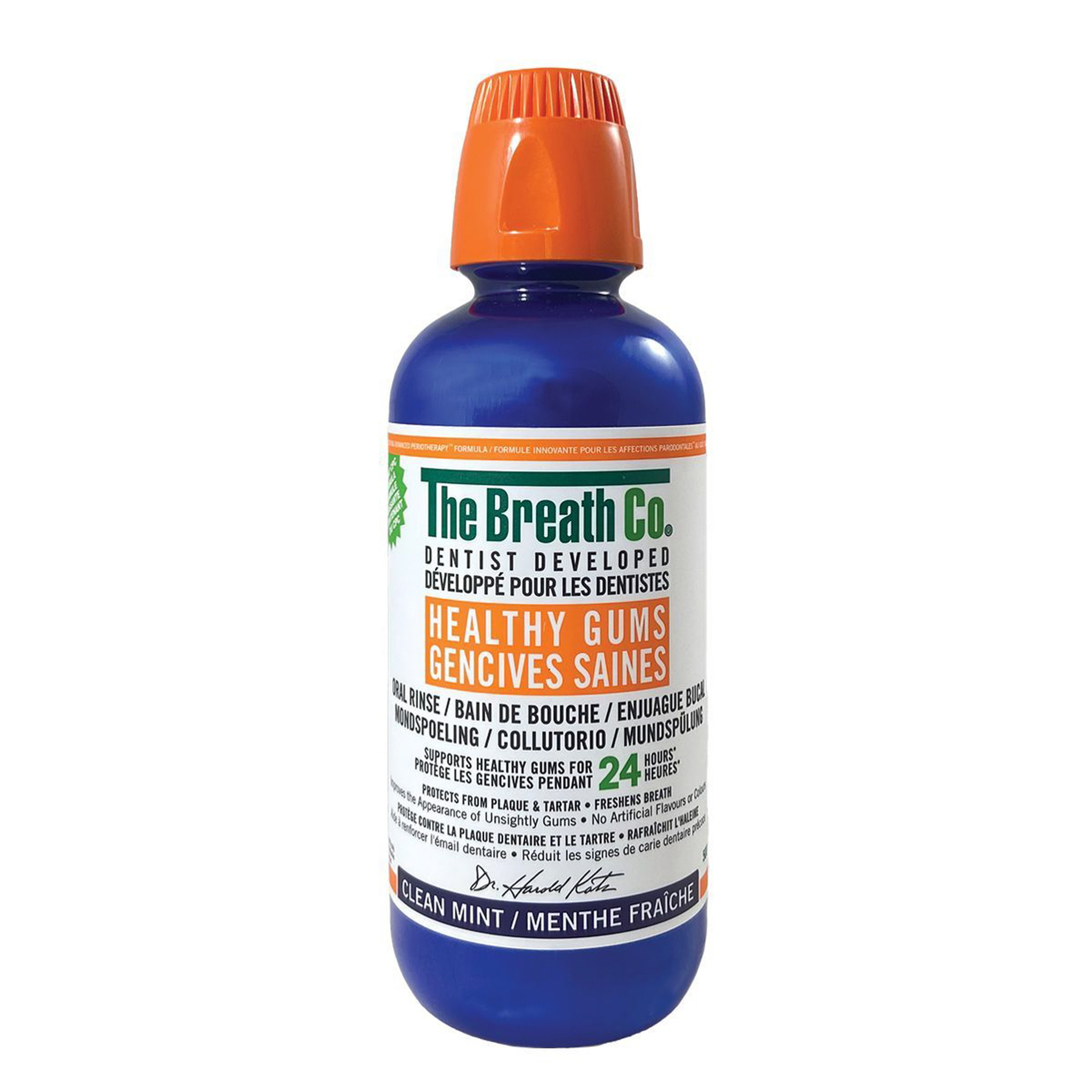 The Breath Co Clean Mint-Navy Blue 500Ml