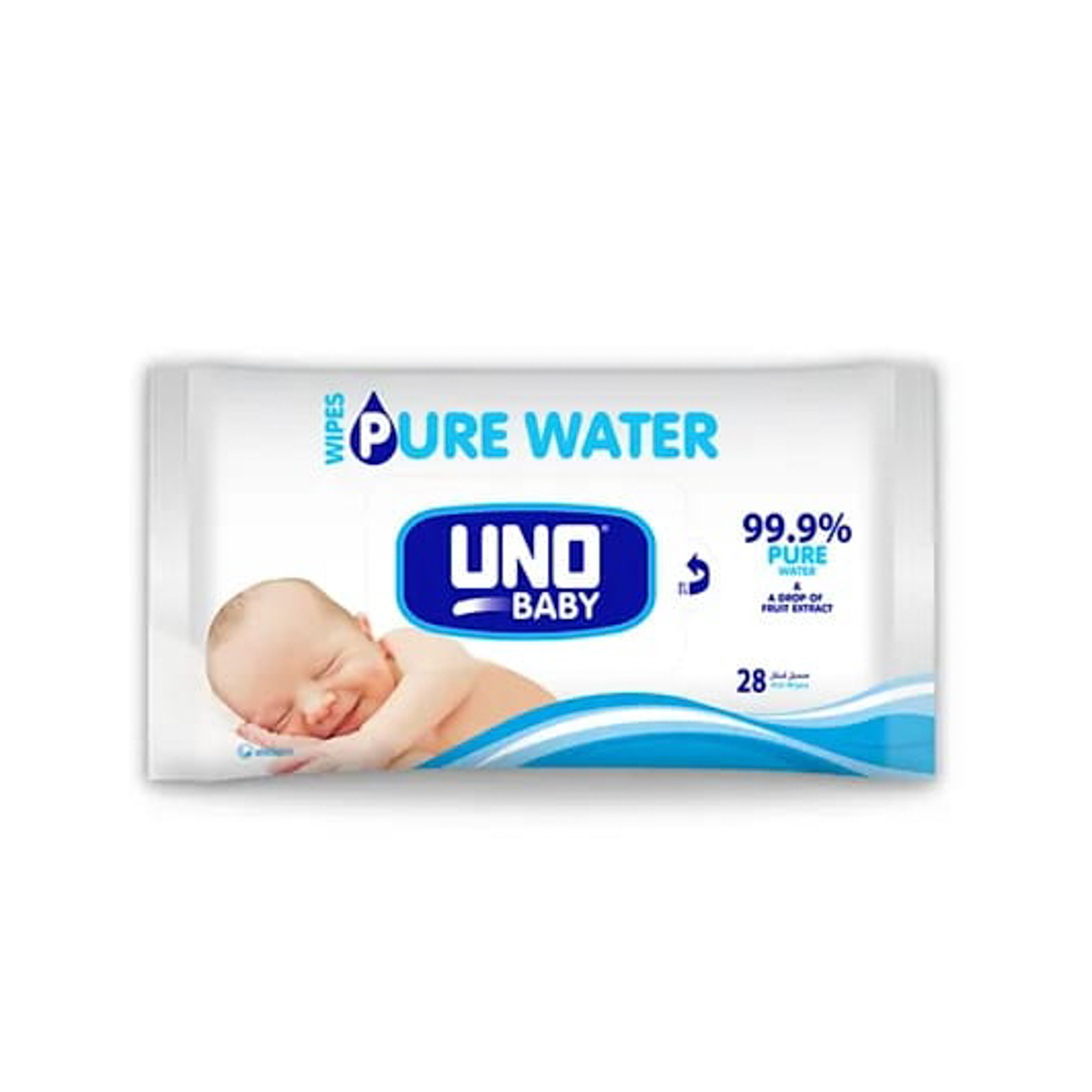 Uno Baby Pure Water Baby Wipes