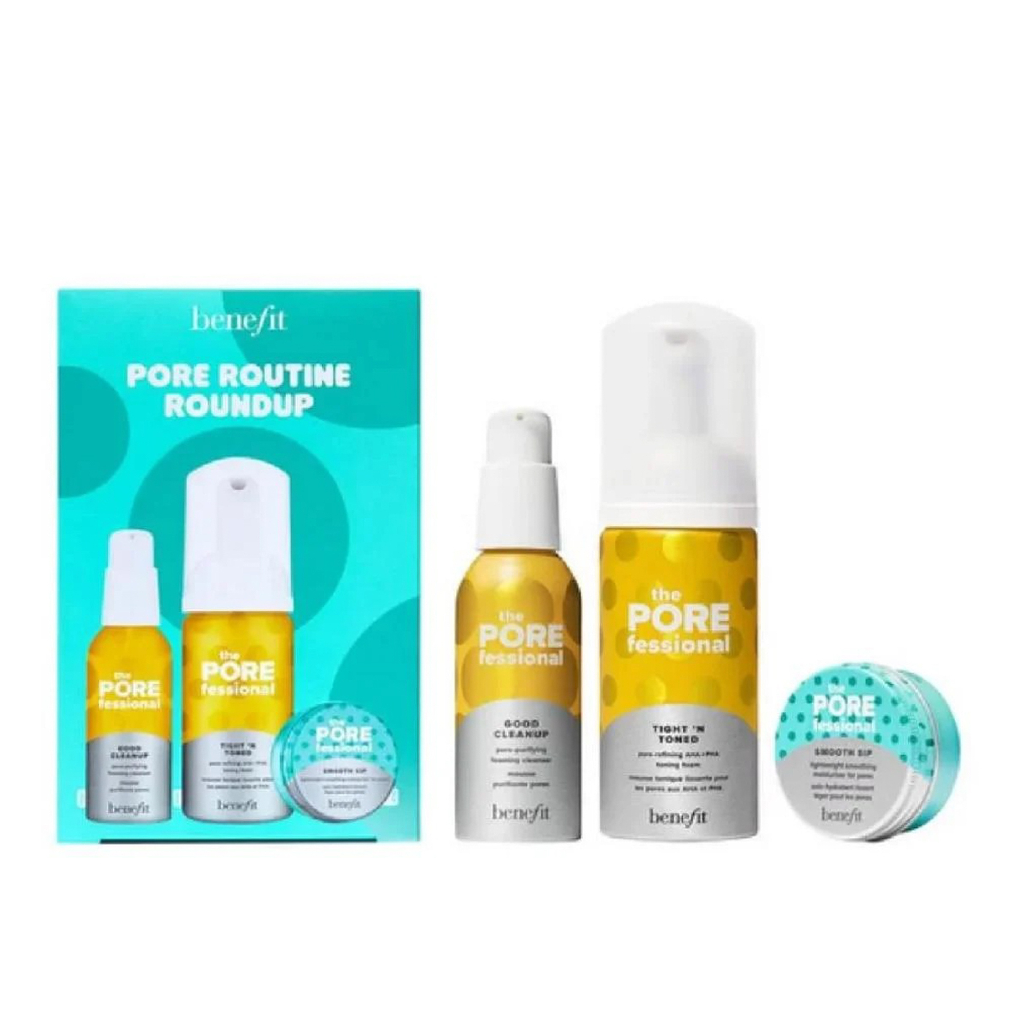 بنيفيت مجموعة  أساسيات روتين العناية بالمسام  