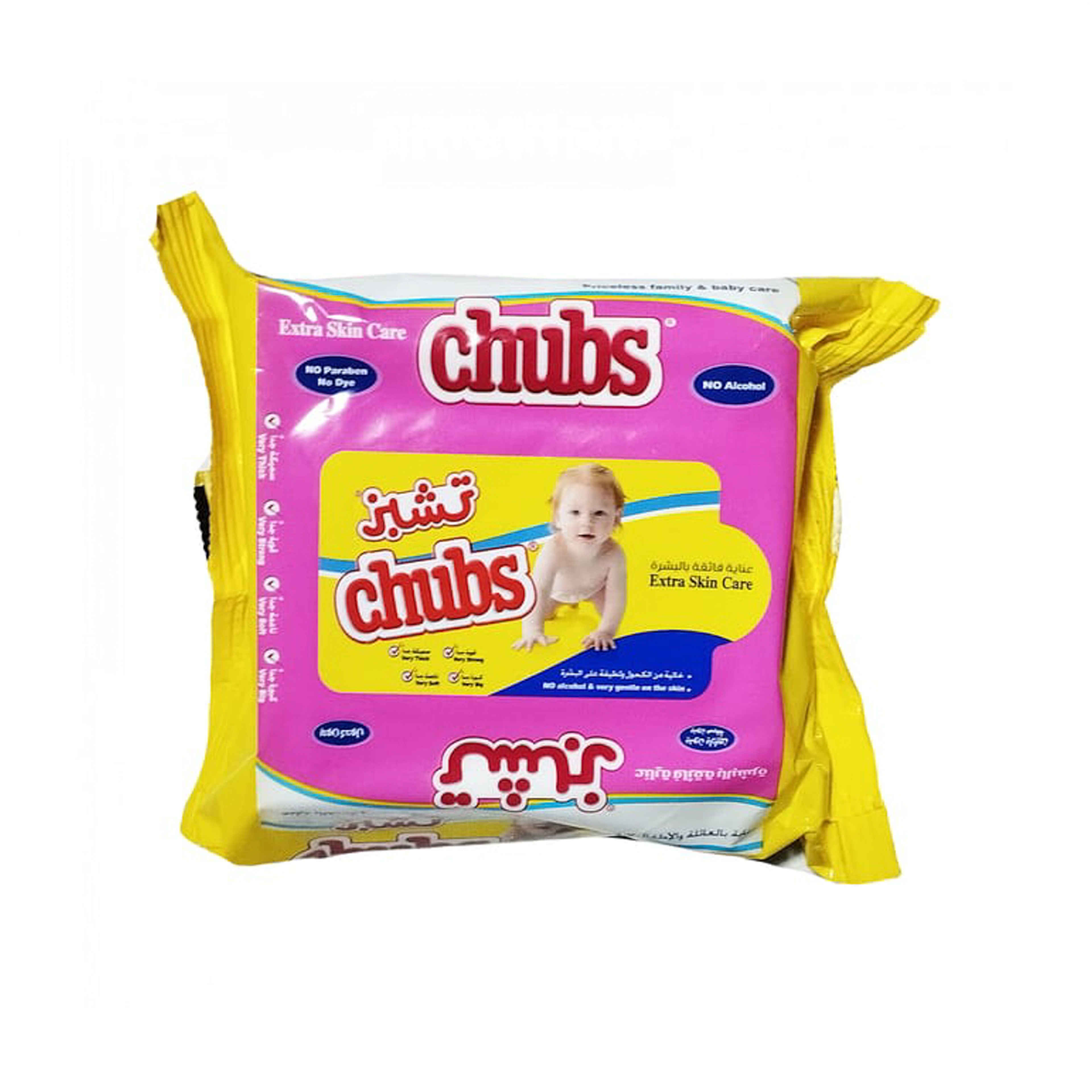 Chubs Baby Extra Skincare 20 Wipes
