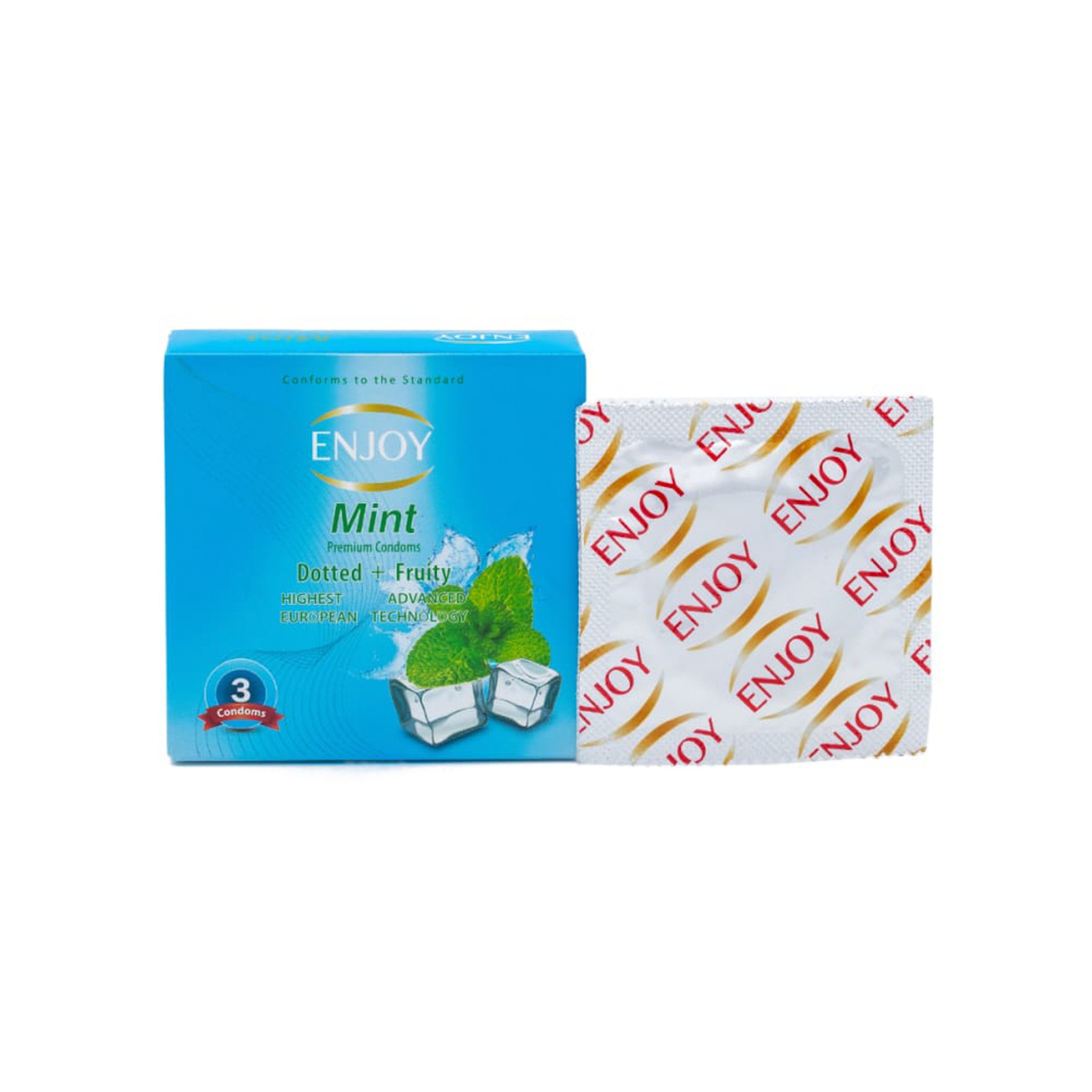 Enjoy Mint Premium Condoms 3Pcs