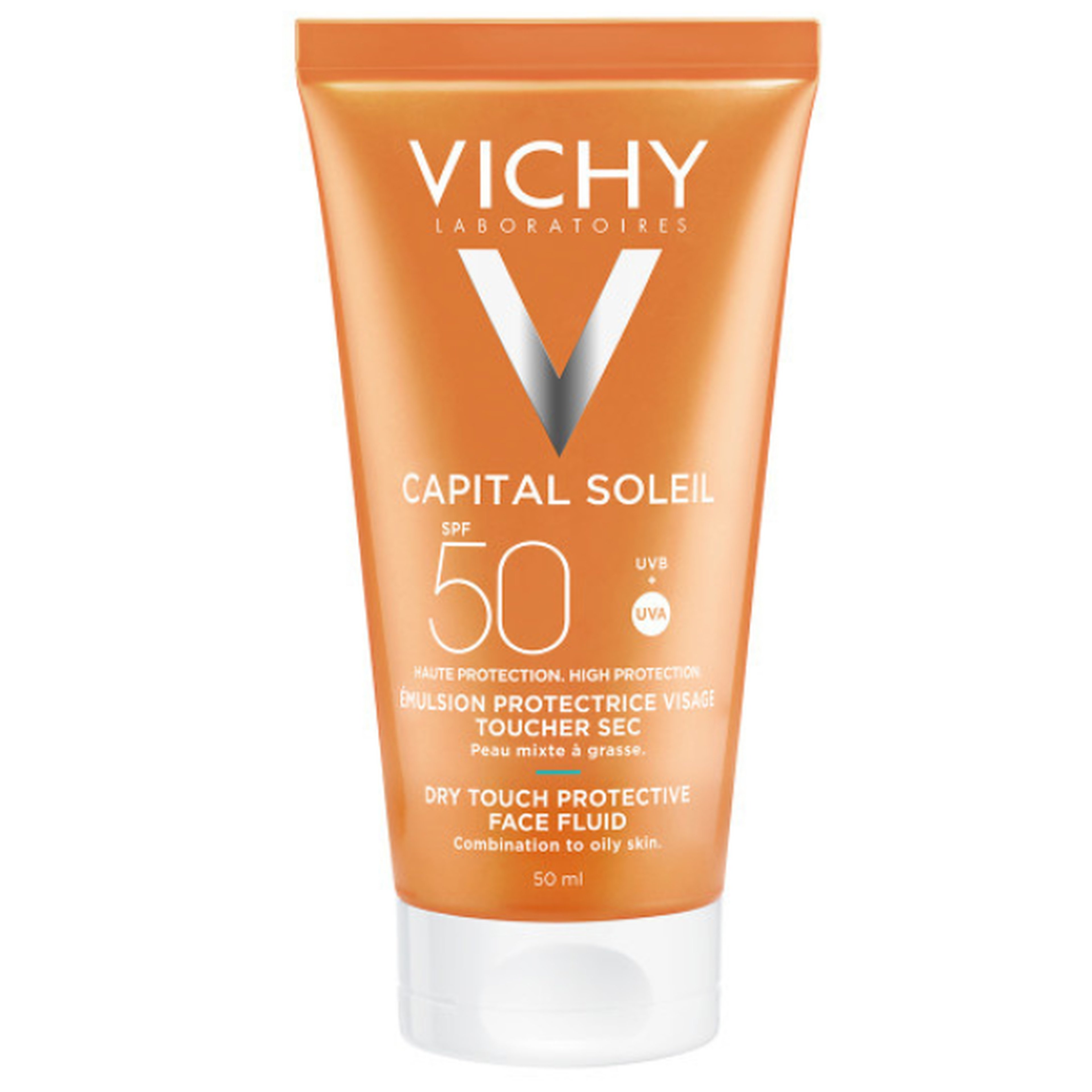 Vichy Capital Soleil Mattifying Face Fluid Dry Touch Spf50 50 Ml