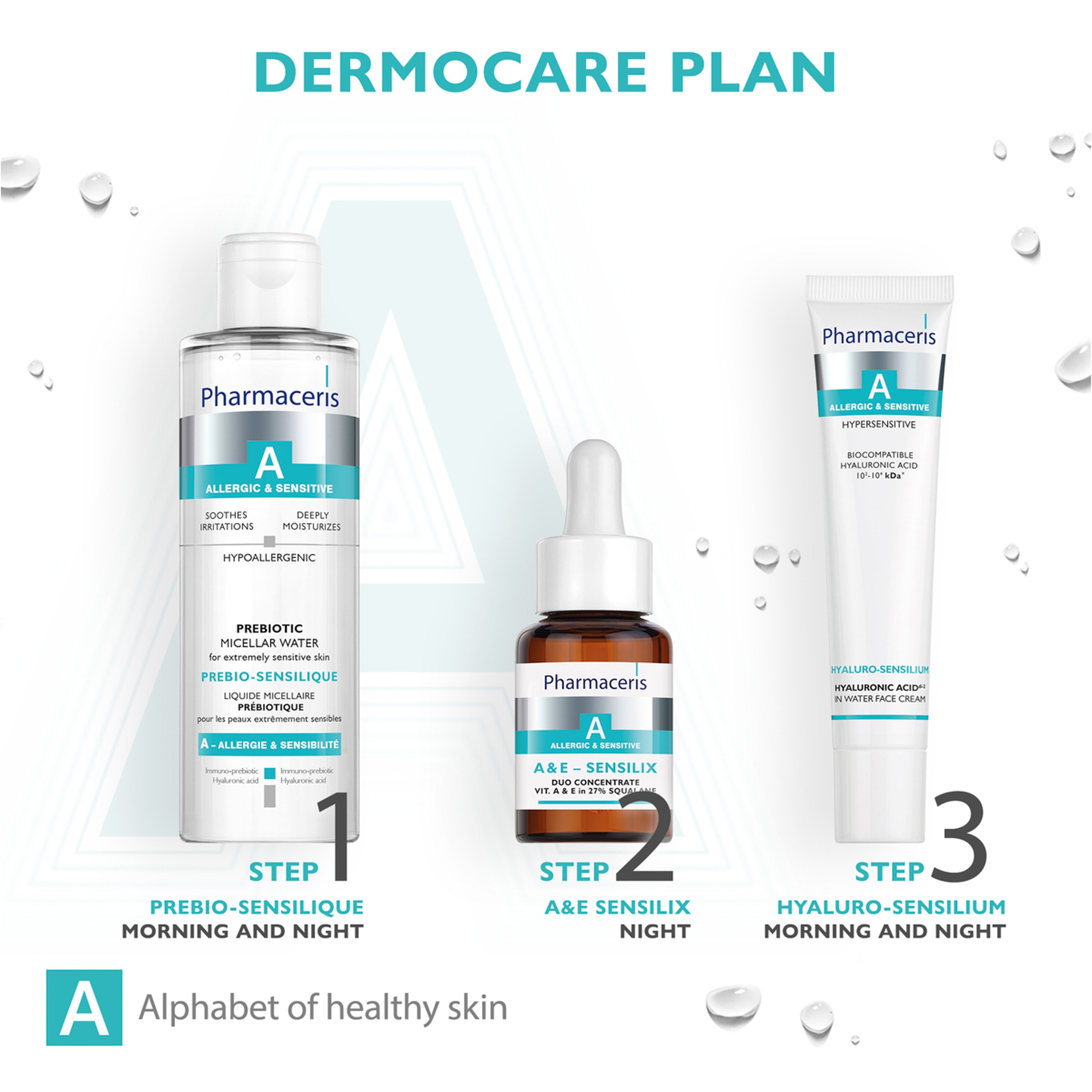 فارماسيرز سيرم بيفتامين أ و هـ سنسيليكس 30 مل